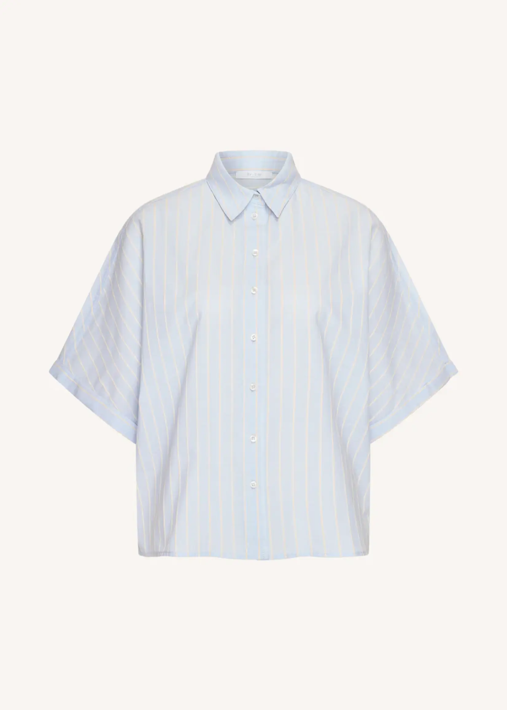 By-Bar Sunny Stripe Blouse - Sintra Blue Stripe