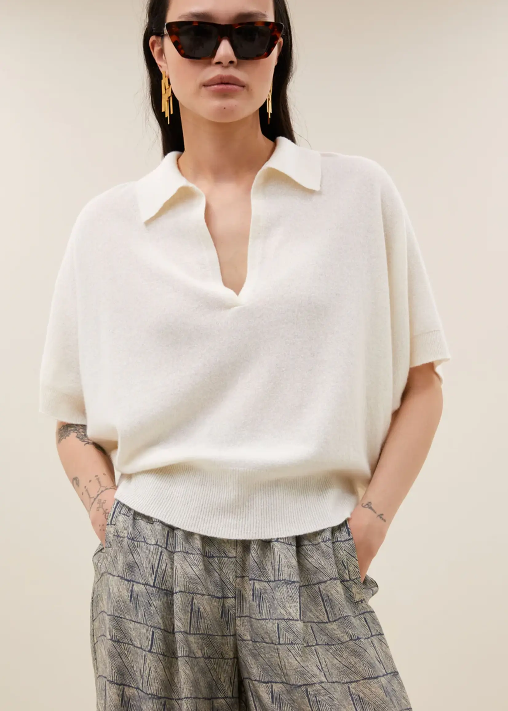 By-Bar Stormi Top - Off White