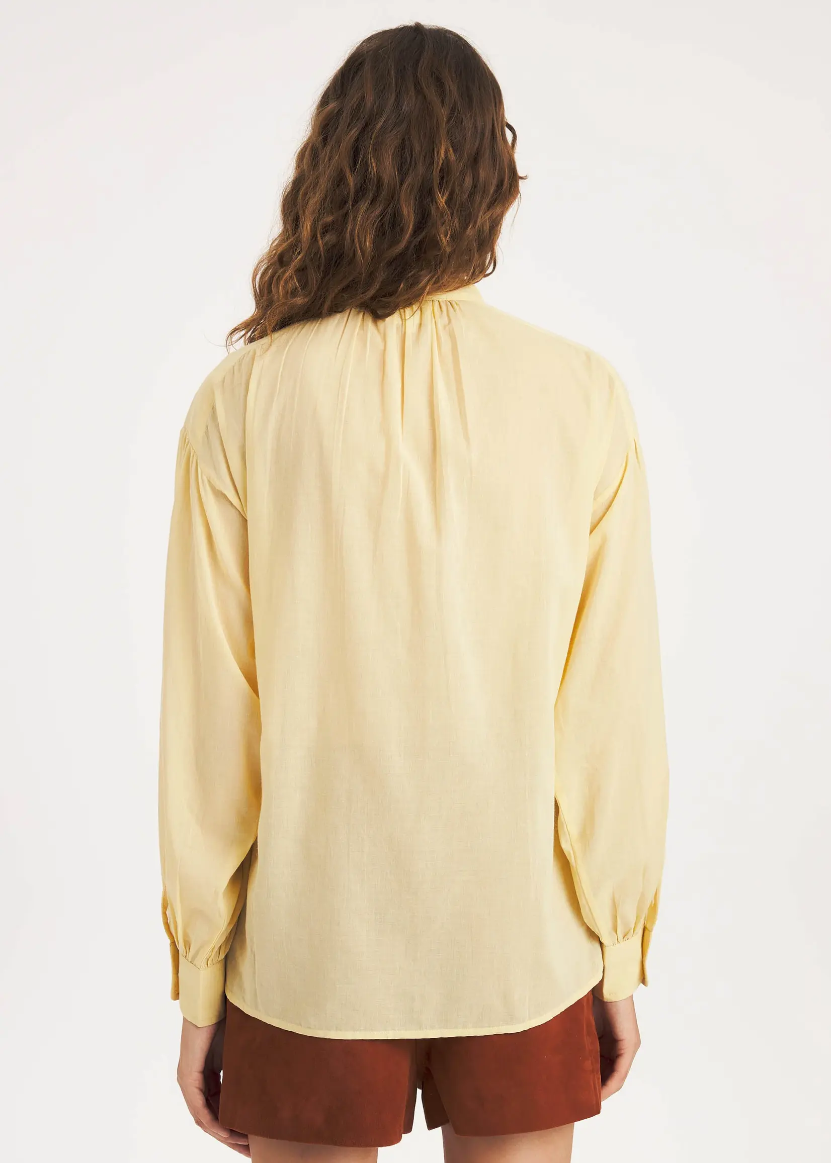 Antik Batik Angela Blouse - Peach