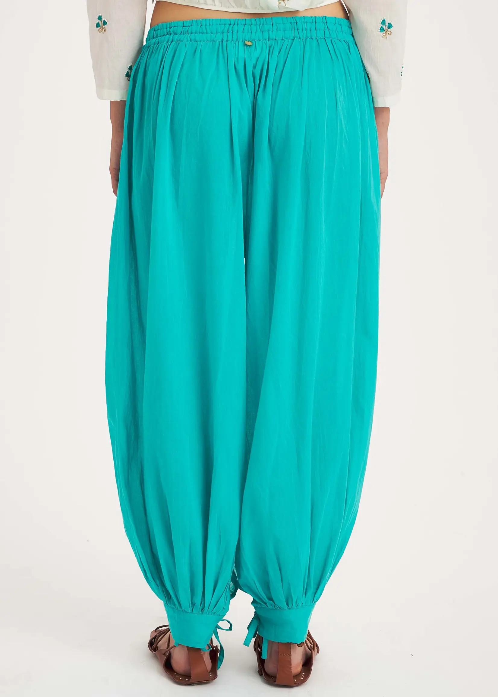 Antik Batik Fruti Sarouel - Aqua