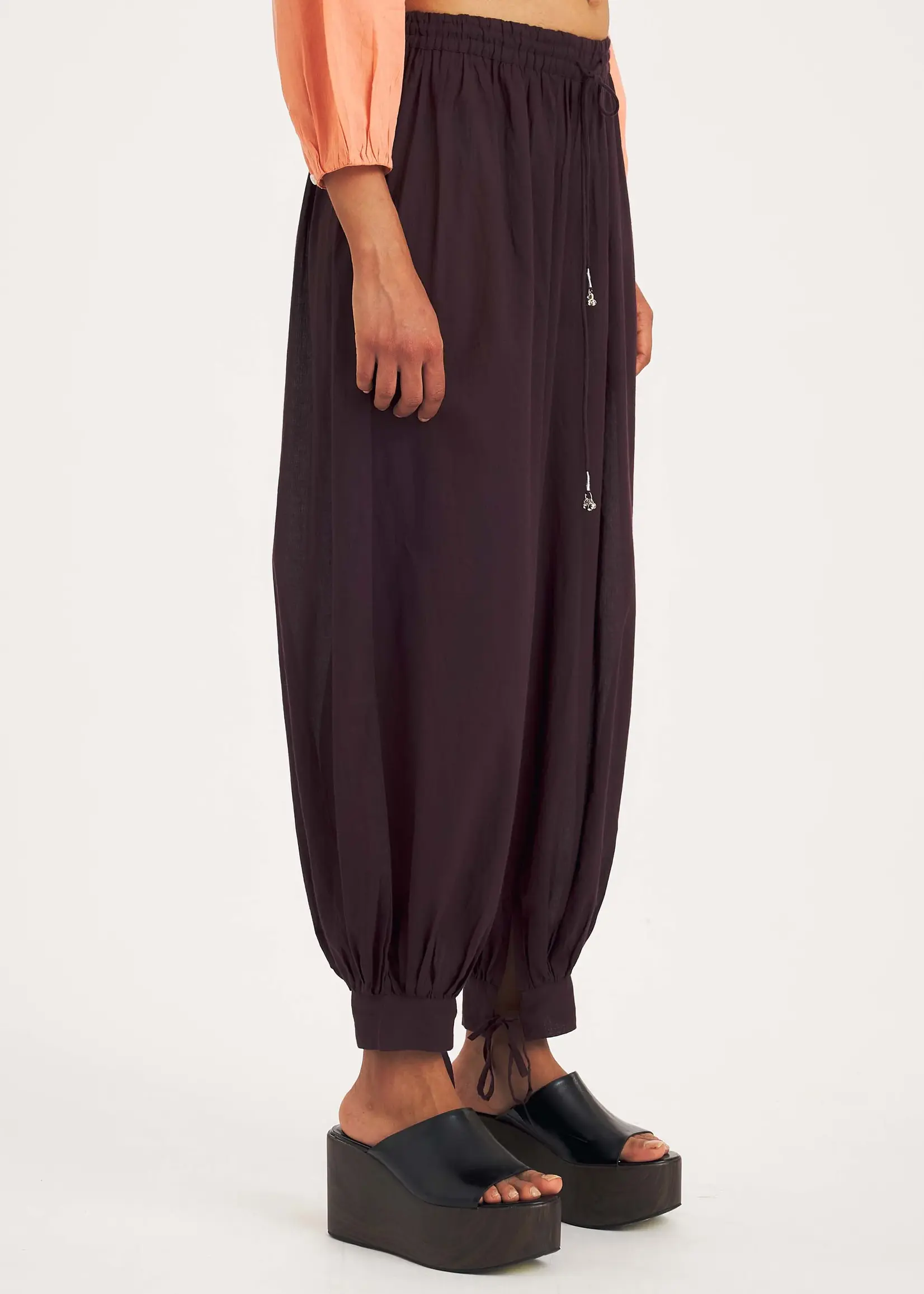 Antik Batik Fruti Sarouel - Burgundy