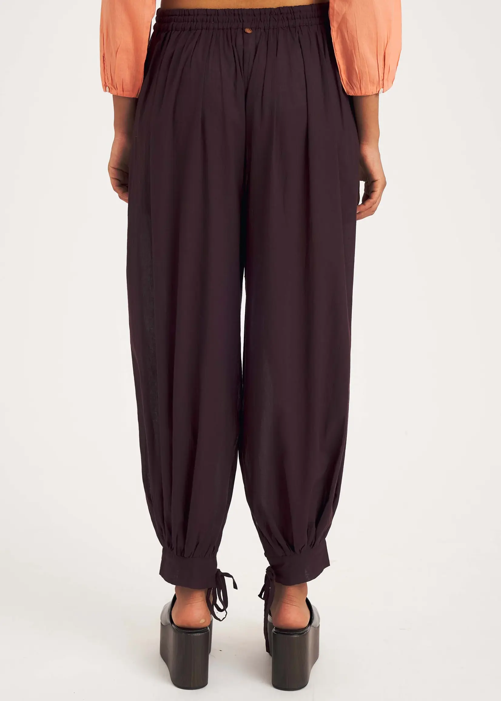 Antik Batik Fruti Sarouel - Burgundy