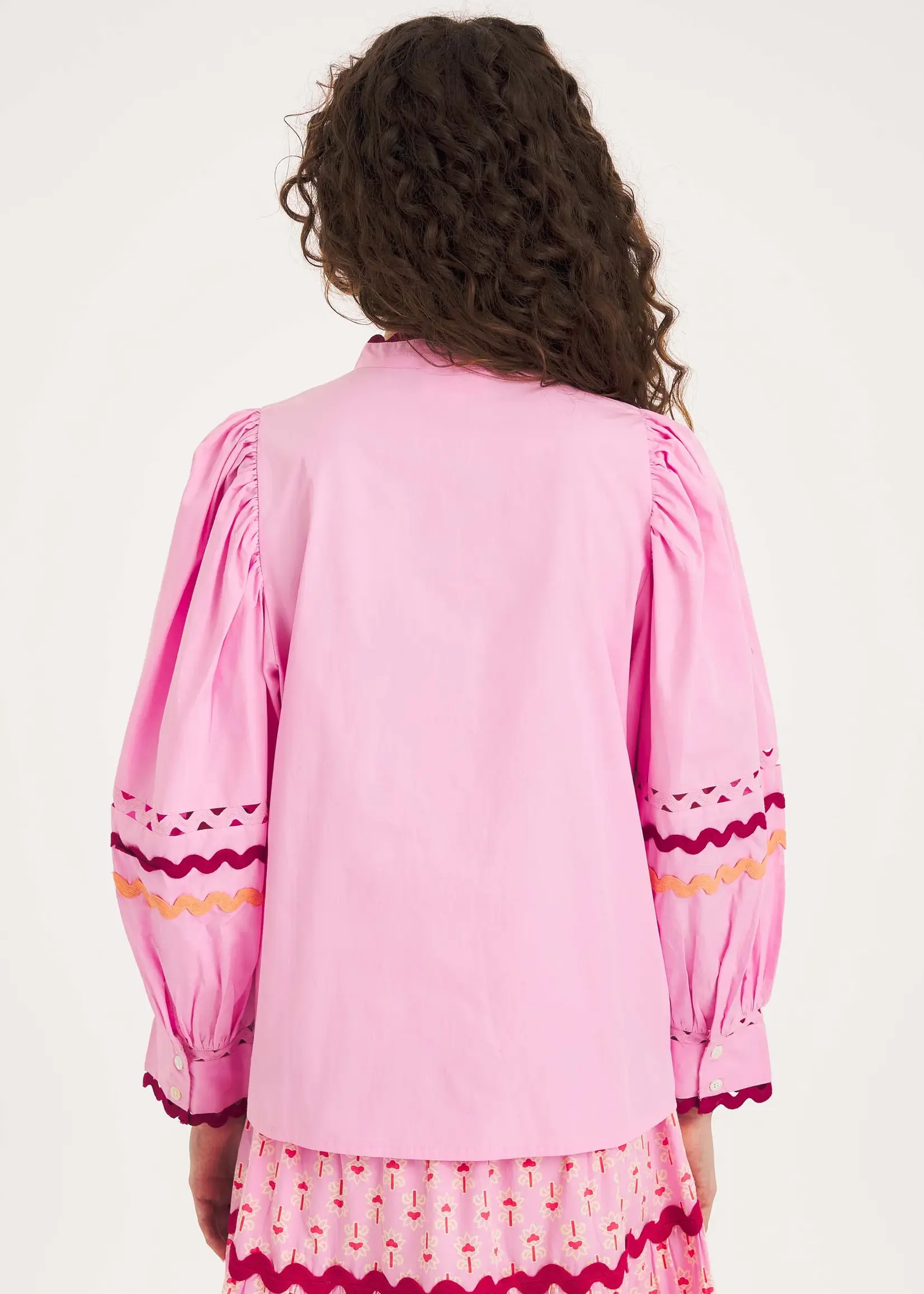 Antik Batik Rita Blouse - Pink