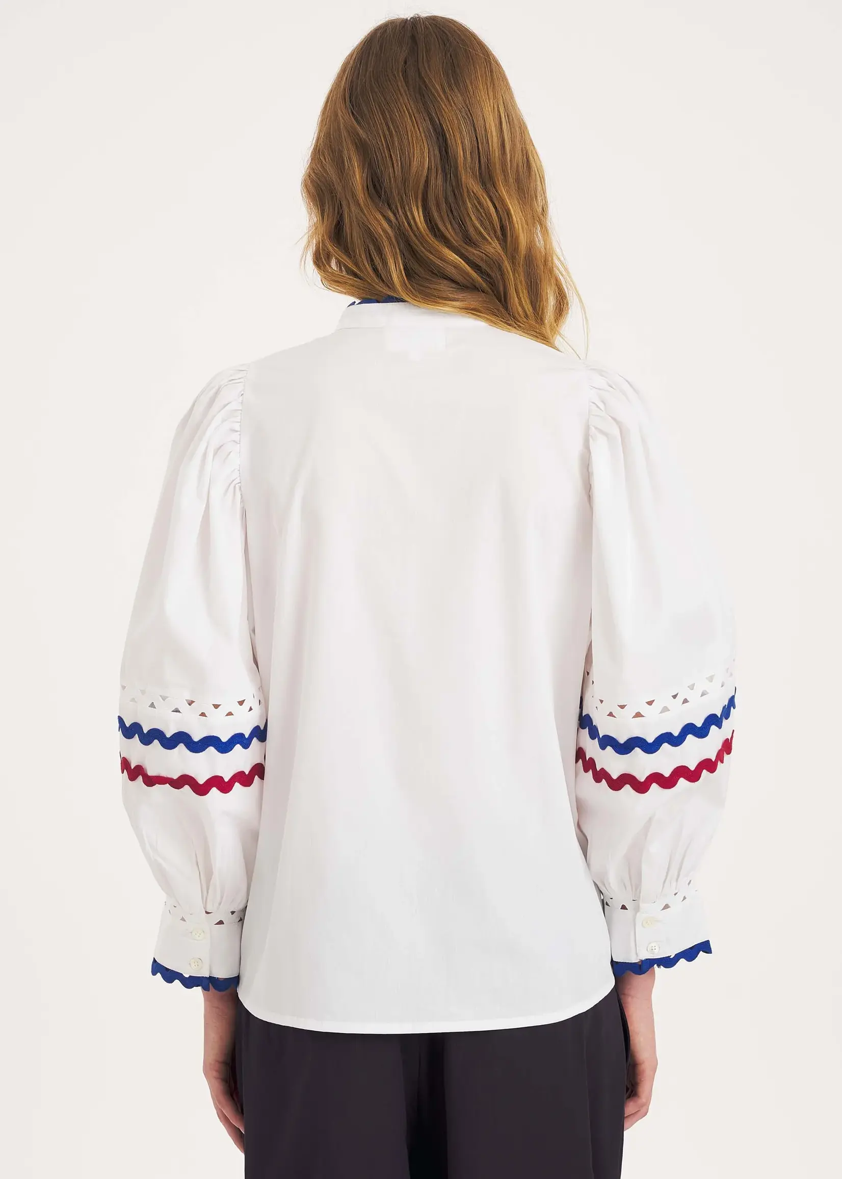 Antik Batik Rita Blouse - White