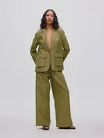 Rabens Saloner SABILA - Soft Tailoring Cargo Jacket - Pale Khaki