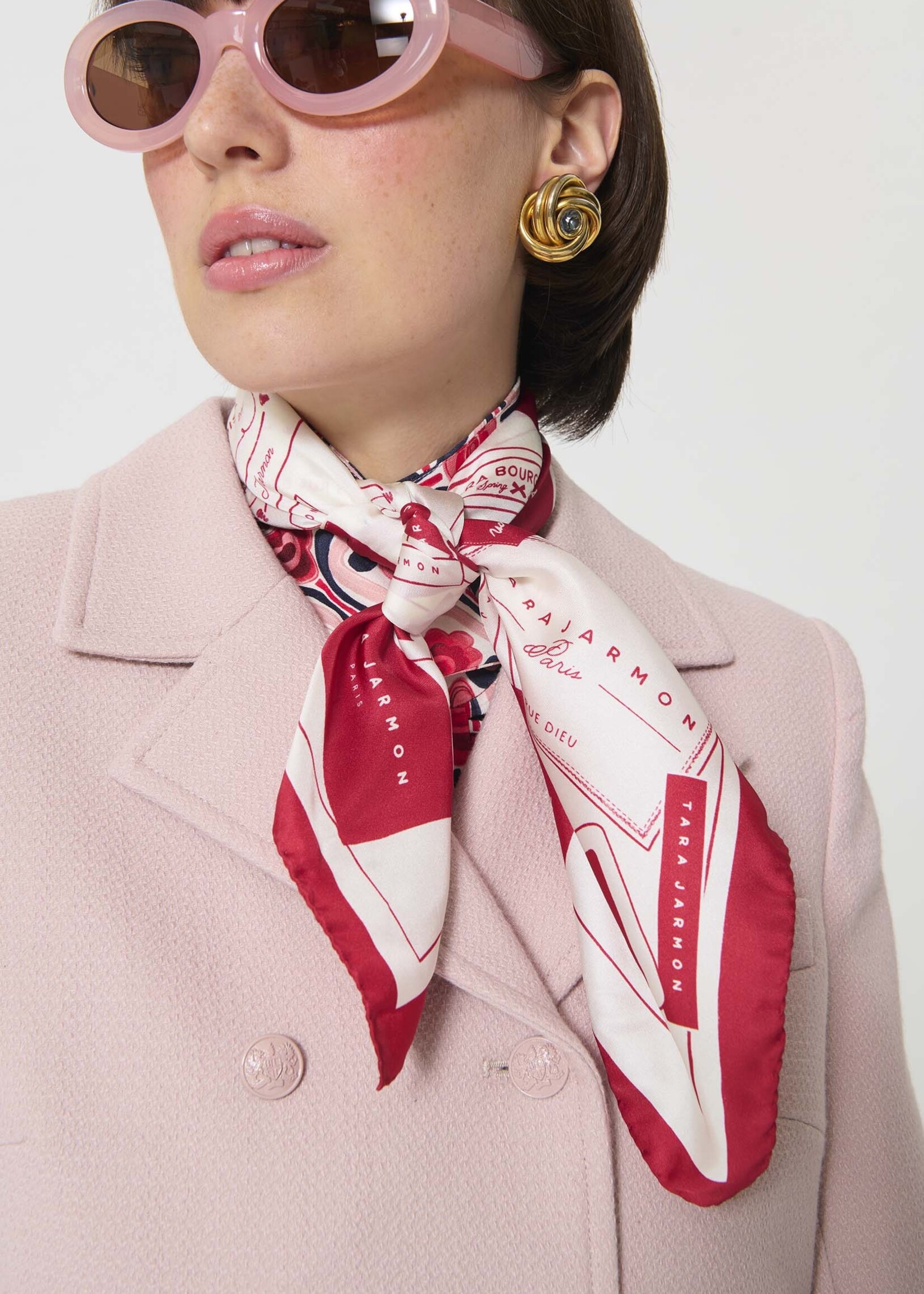 Tara Jarmon Eline - Scarf - Cerise