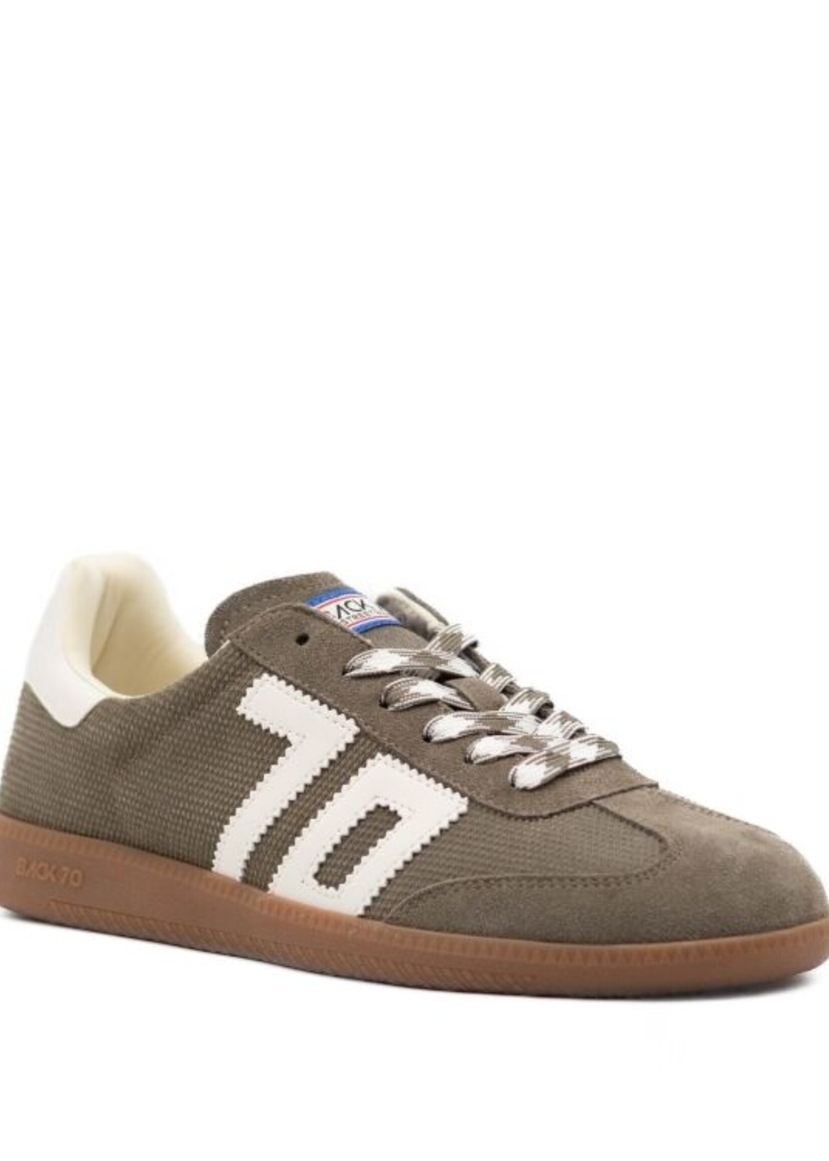 Back 70 Cloud Suede Embossed Army