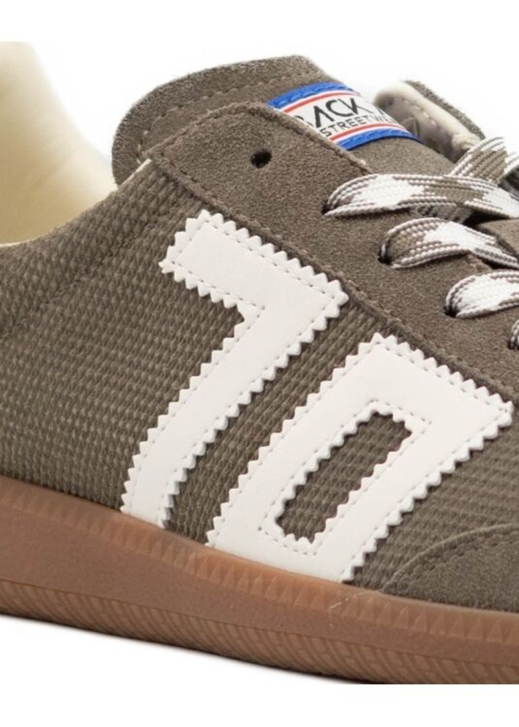 Back 70 Cloud Suede Embossed Army