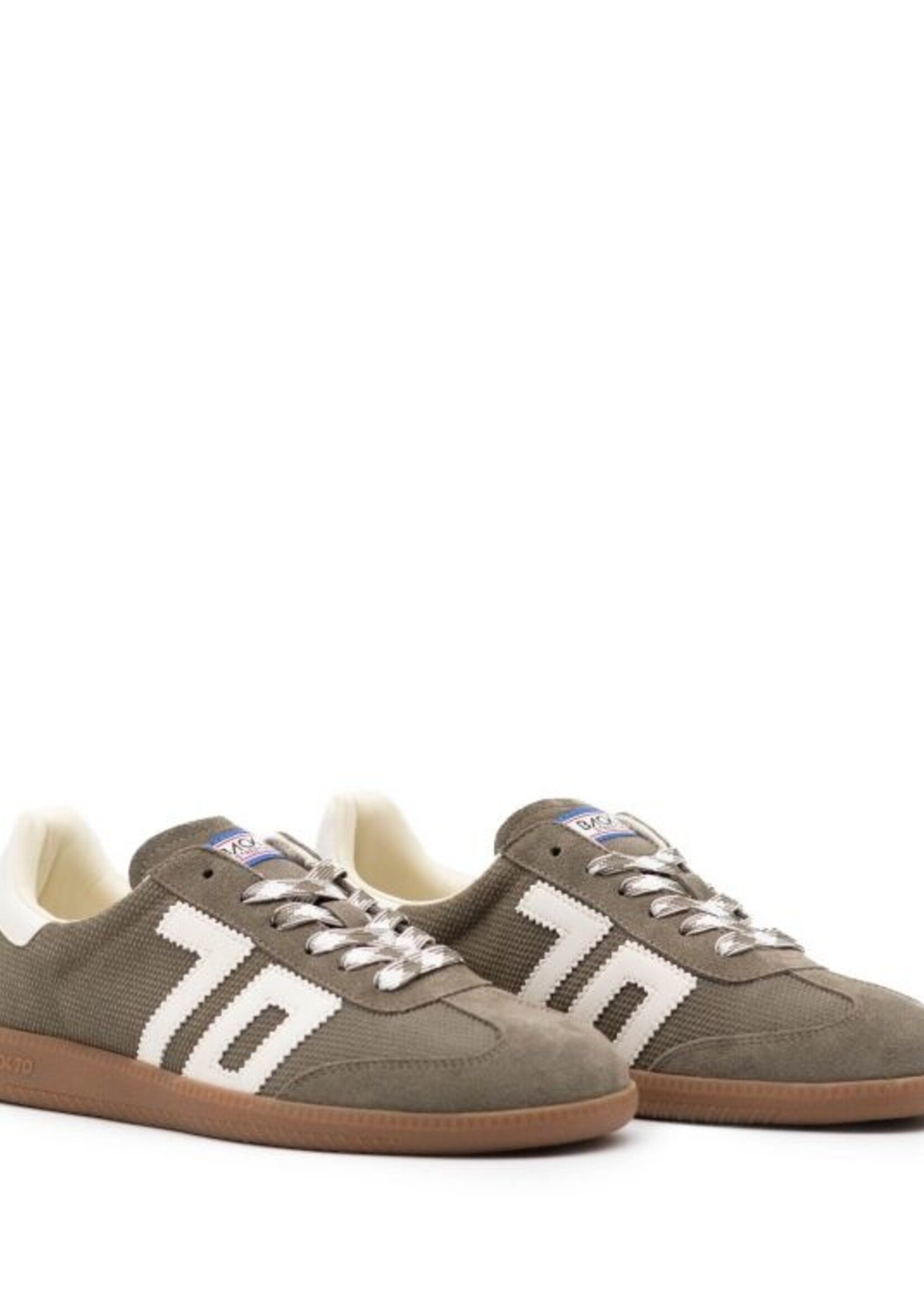 Back 70 Cloud Suede Embossed Army