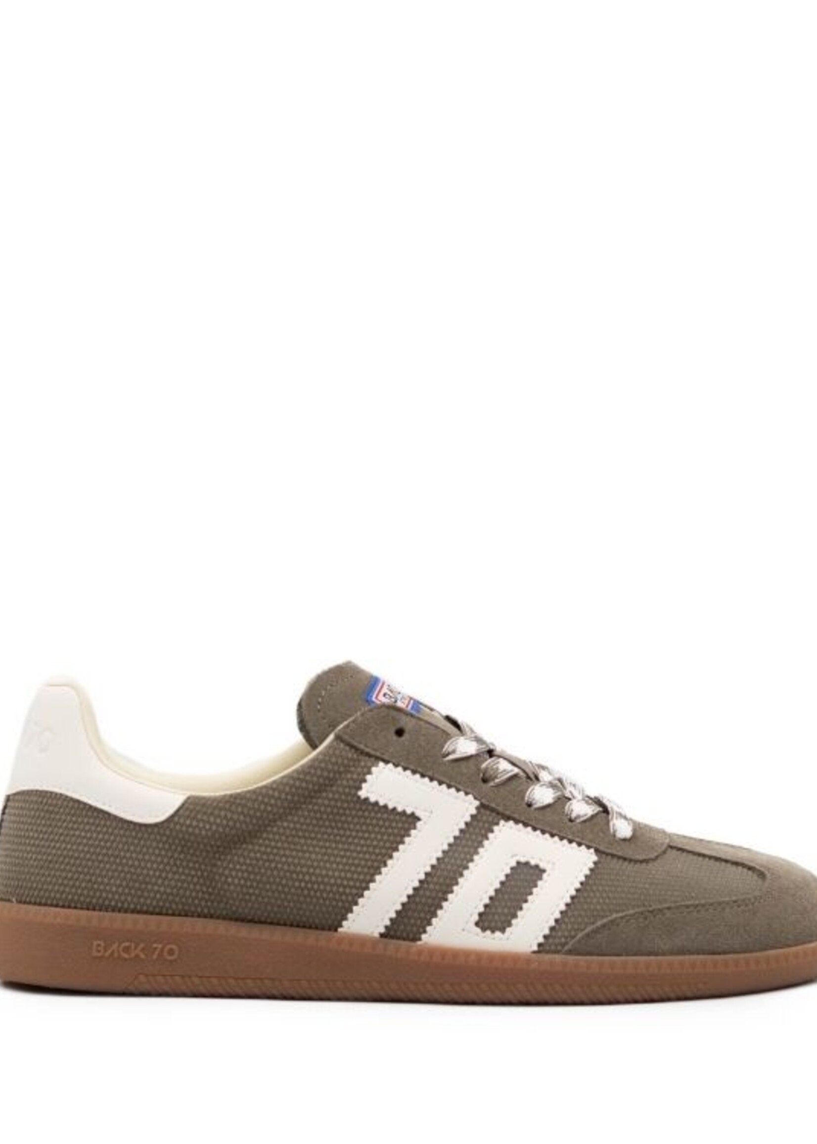 Back 70 Cloud Suede Embossed Army