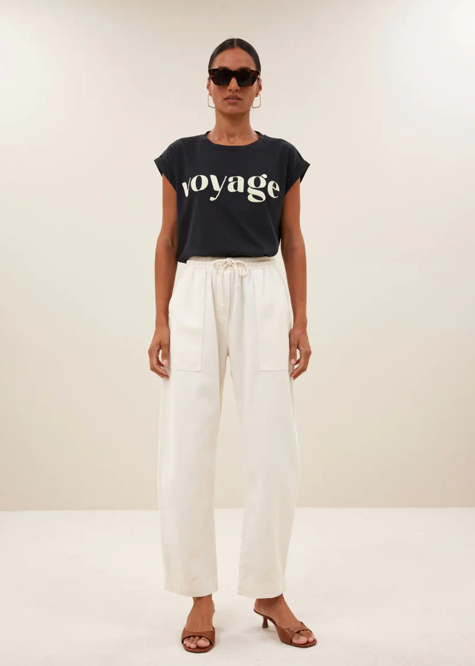 By-Bar Tobi Voyage Top - Jet Black