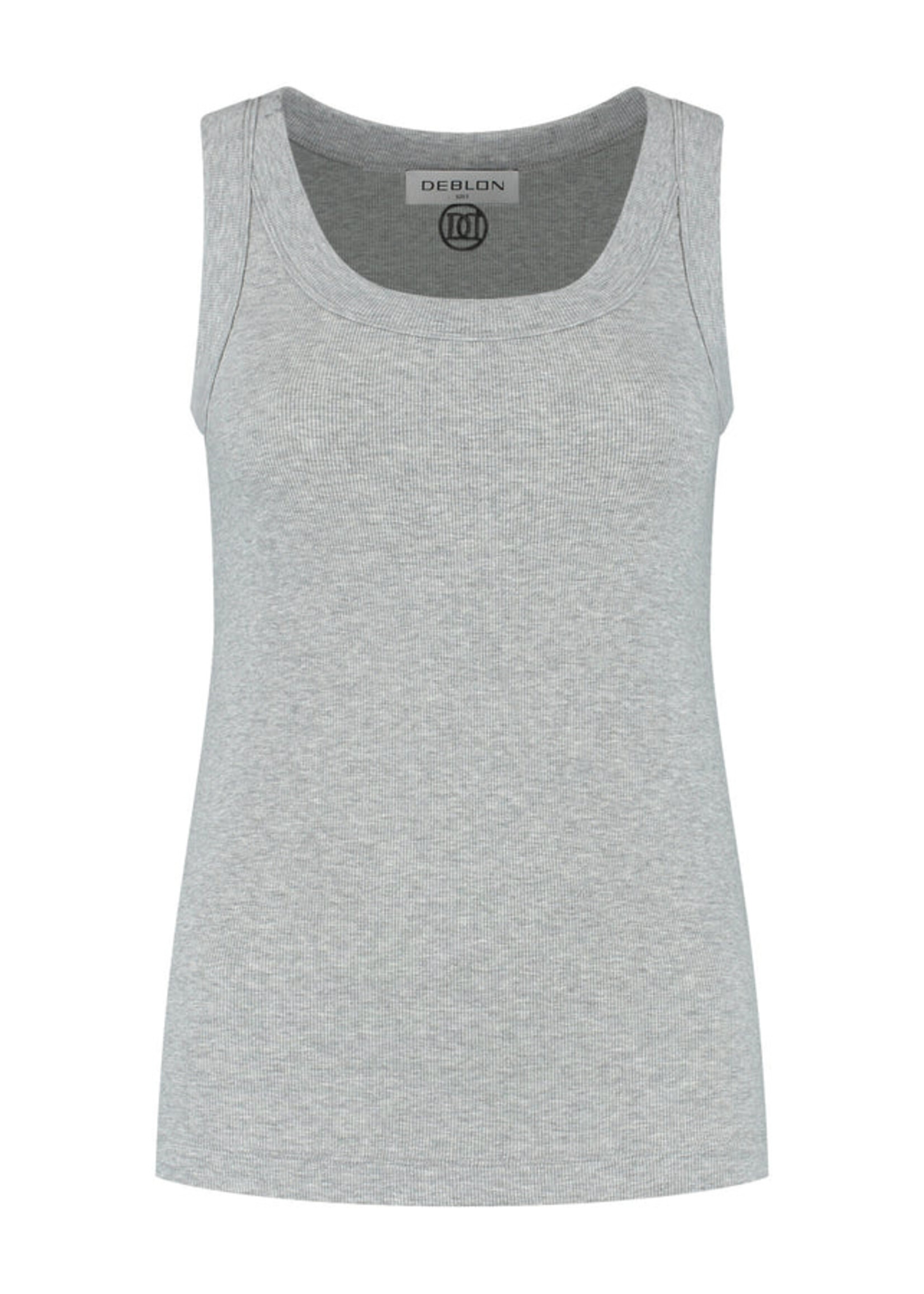 Deblon Sports Reese Singlet Top - Grey Melange