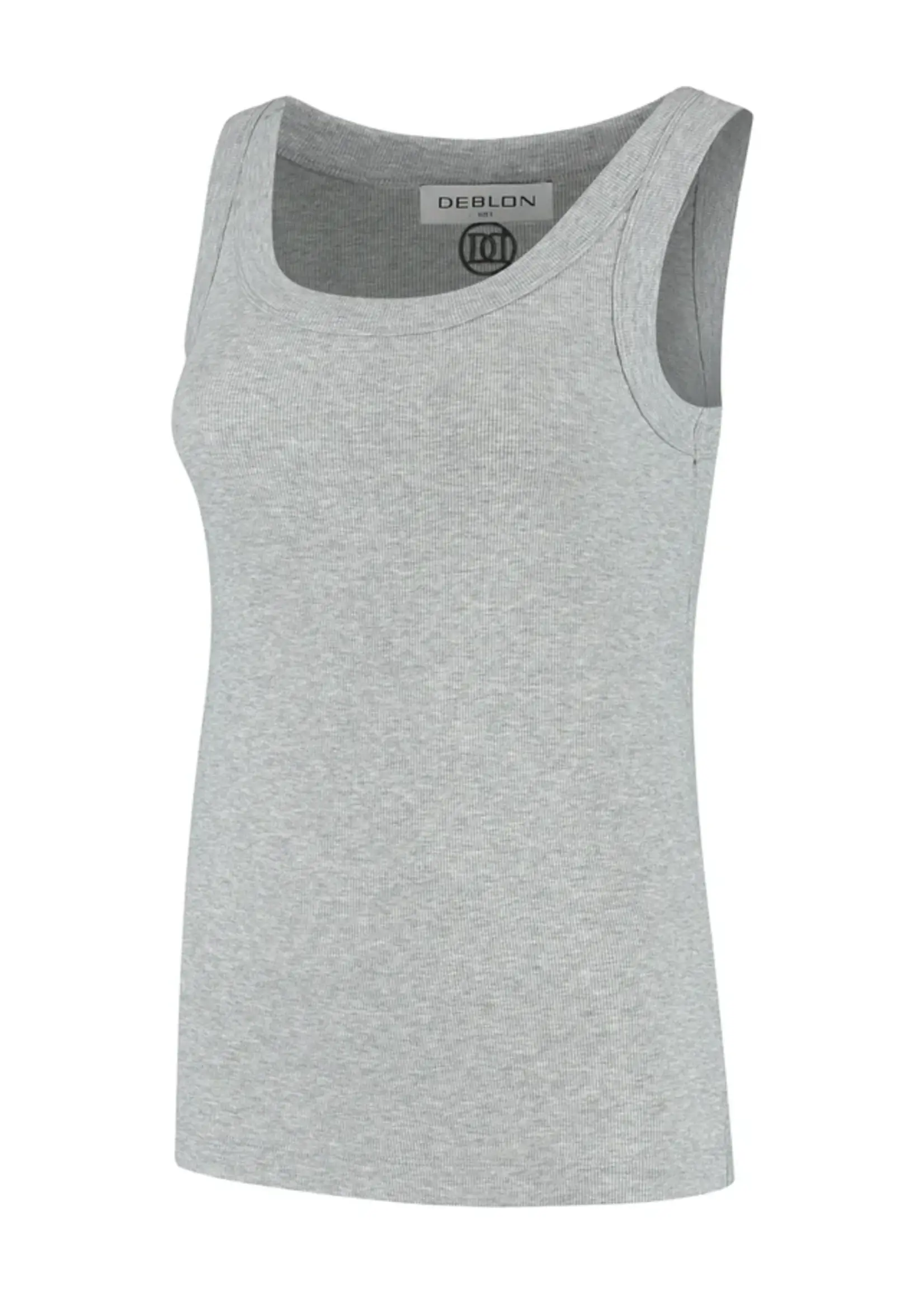 Deblon Sports Reese Singlet Top - Grey Melange