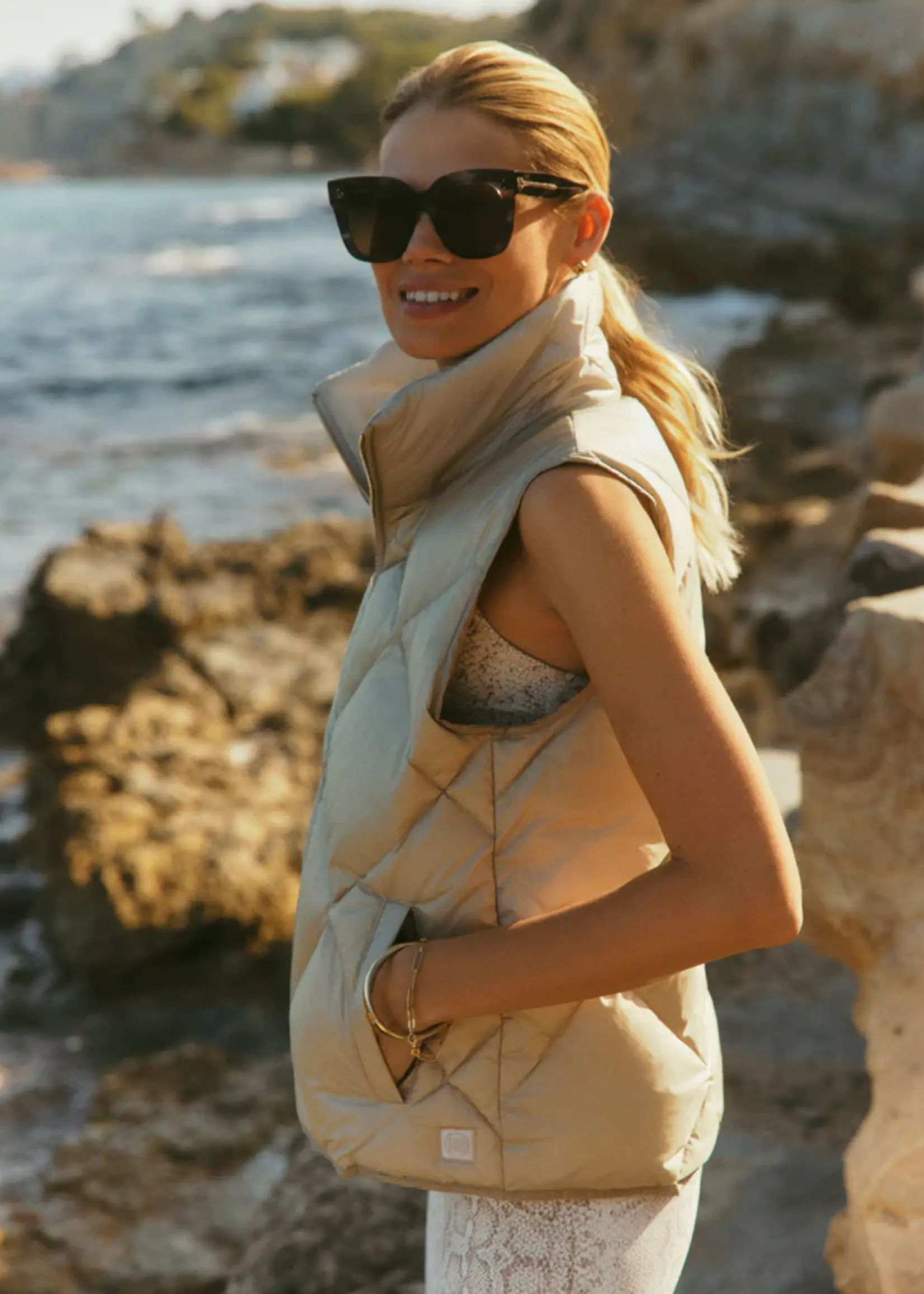 Deblon Sports Noor Bodywarmer - Sand