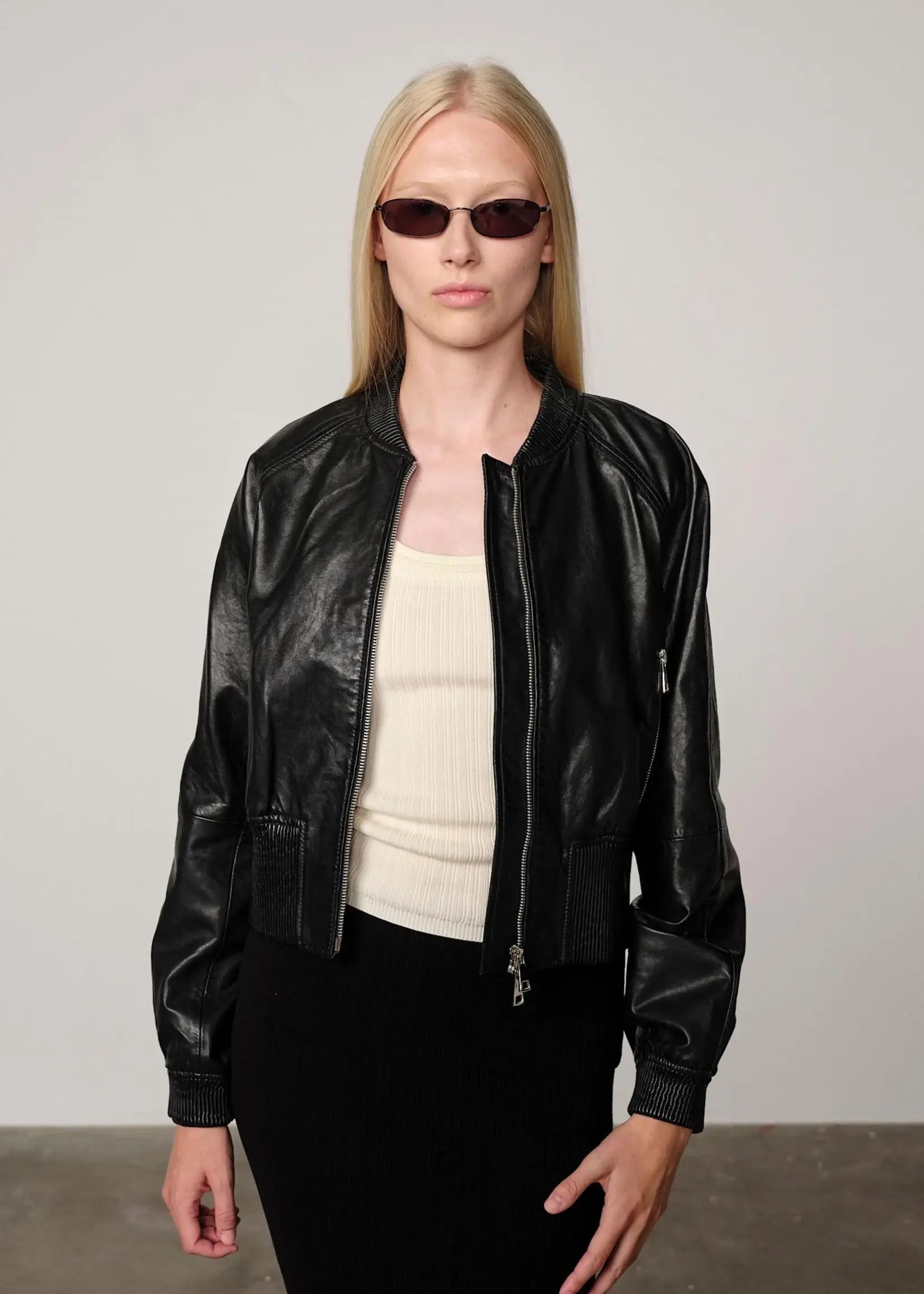 Birgitte Herskind Dario Leather Jacket - Black