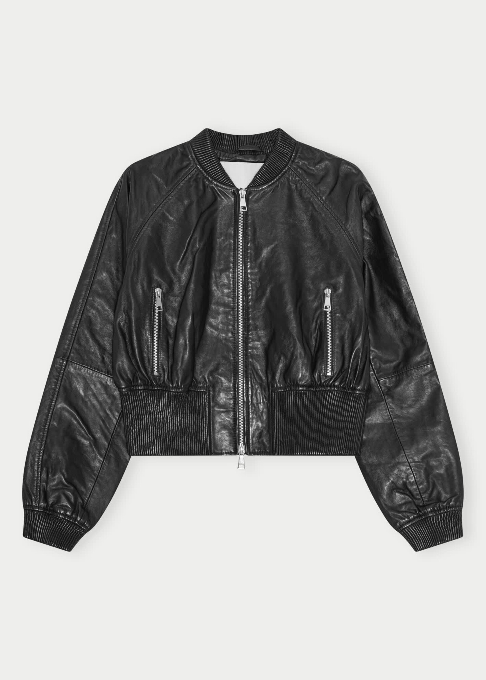 Birgitte Herskind Dario Leather Jacket - Black