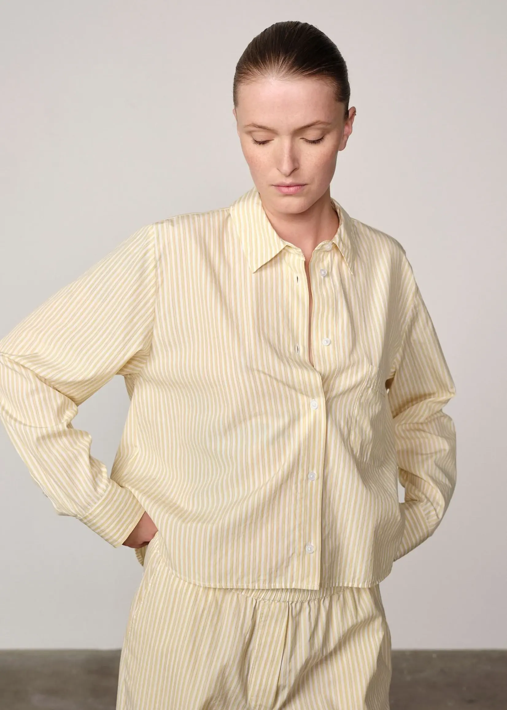 Birgitte Herskind Jovelle Shirt - Yellow Stripe
