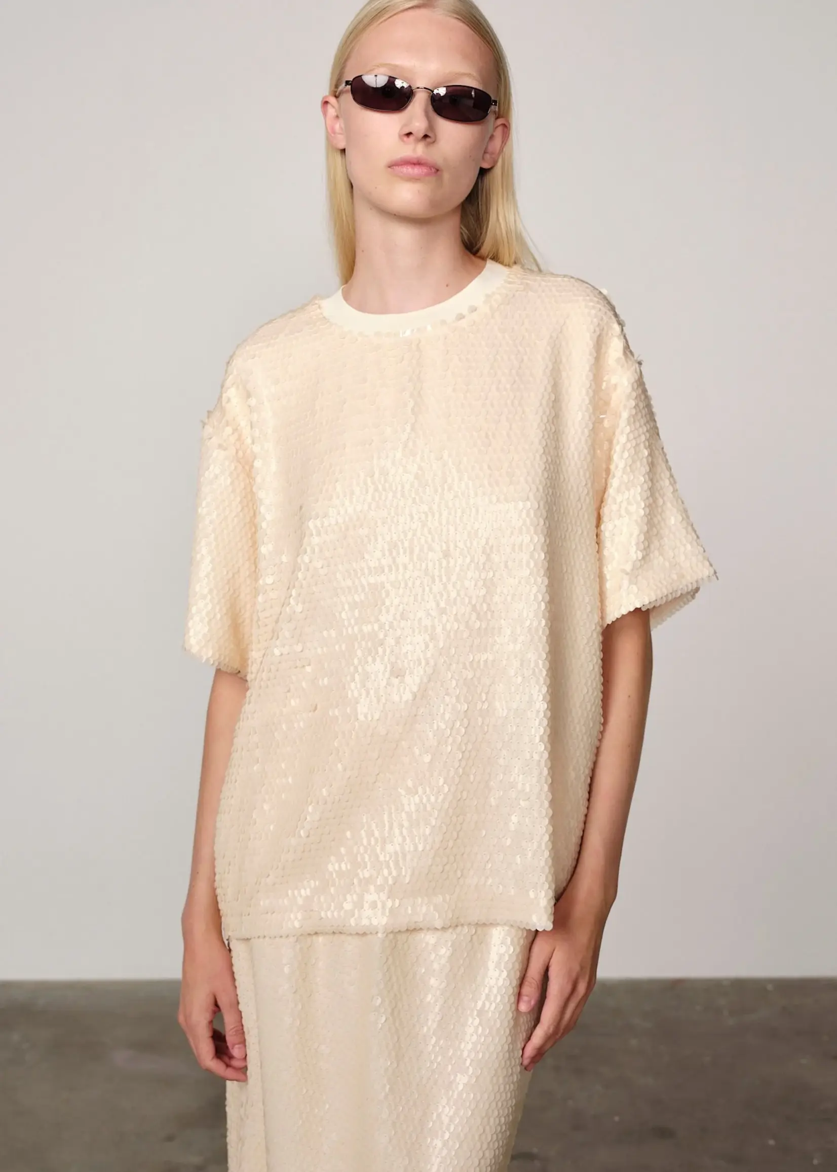 Birgitte Herskind Larsson T-Shirt - Creme