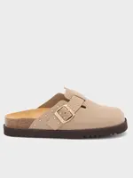 Scholl Beatriz Clog - Dark Beige