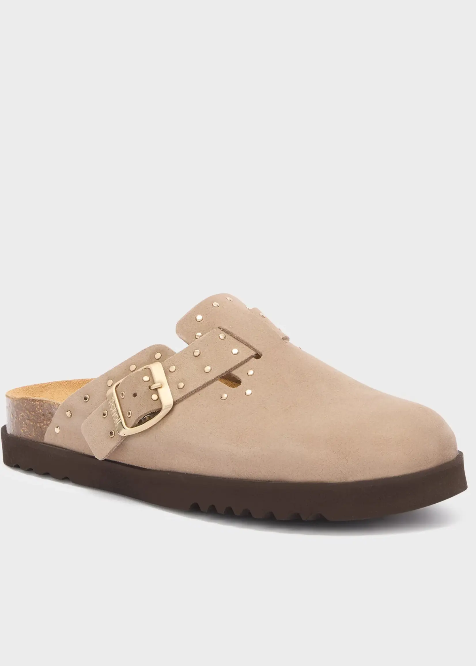 Scholl Beatriz Clog - Dark Beige