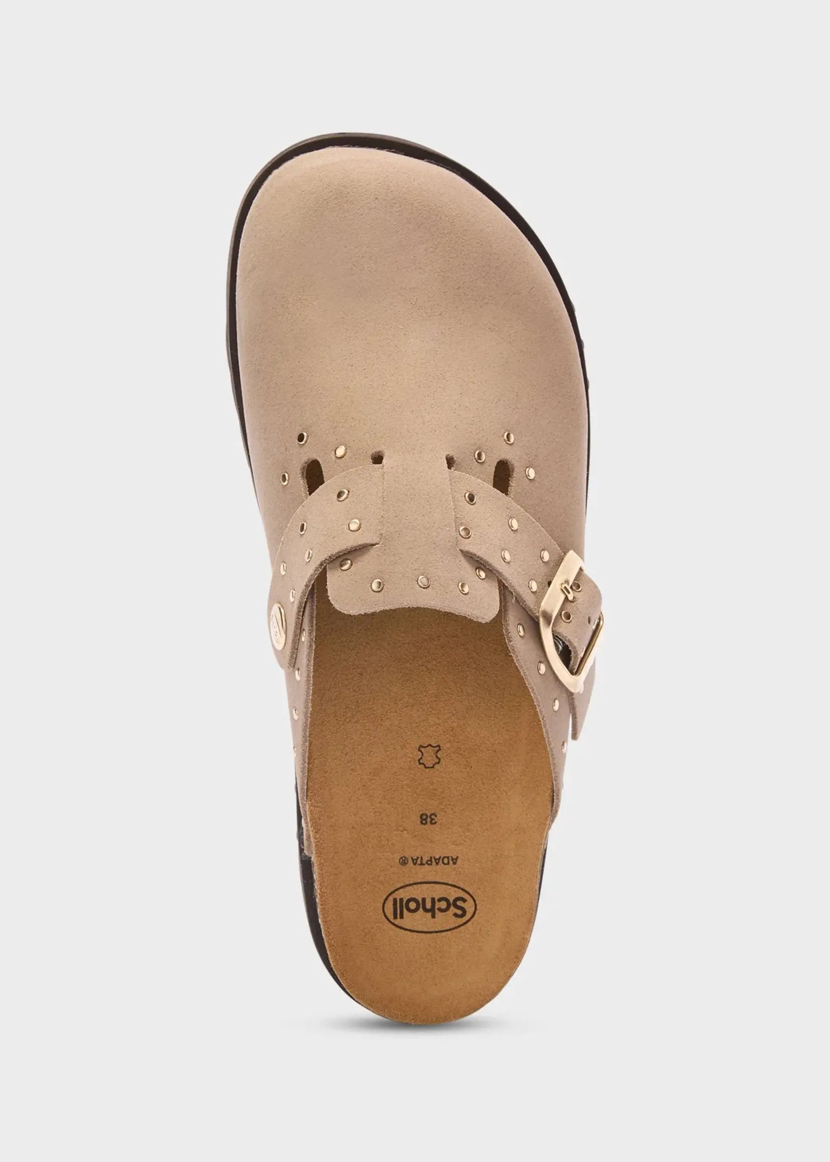 Scholl Beatriz Clog - Dark Beige