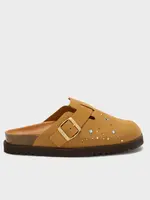 Scholl Beatriz Clog LeaSue - W- Cognac