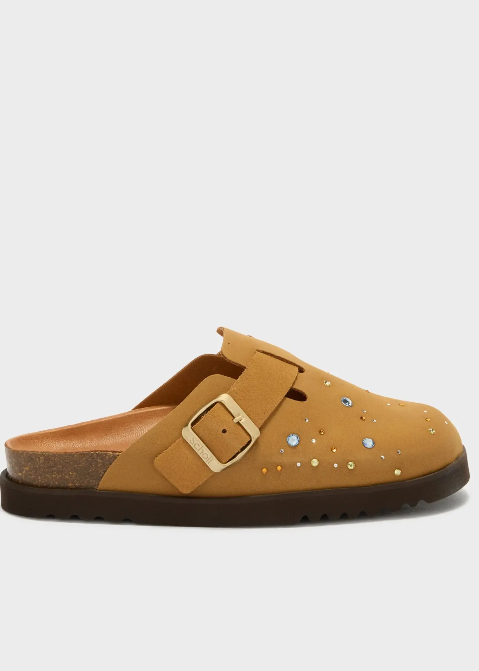 Scholl Beatriz Clog LeaSue - W- Cognac