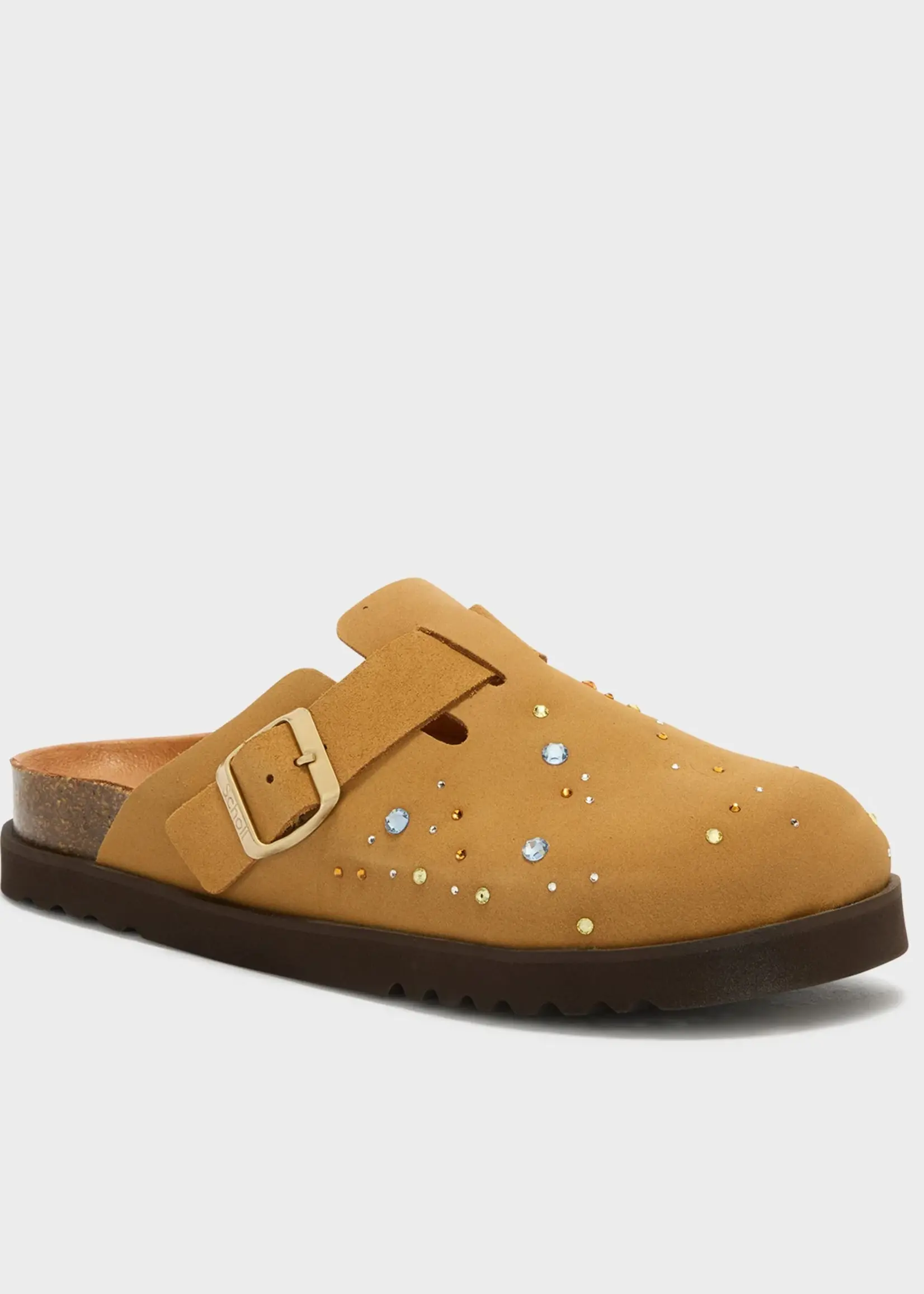 Scholl Beatriz Clog LeaSue - W- Cognac