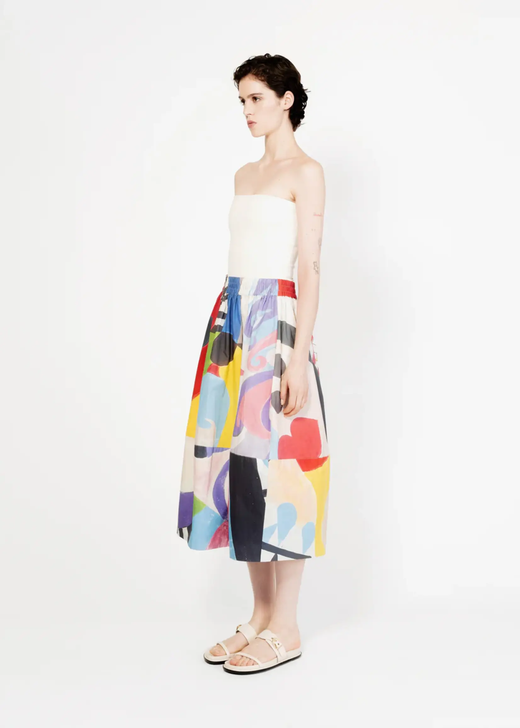 Talking Walls Juju Skirt - Ultra Brite