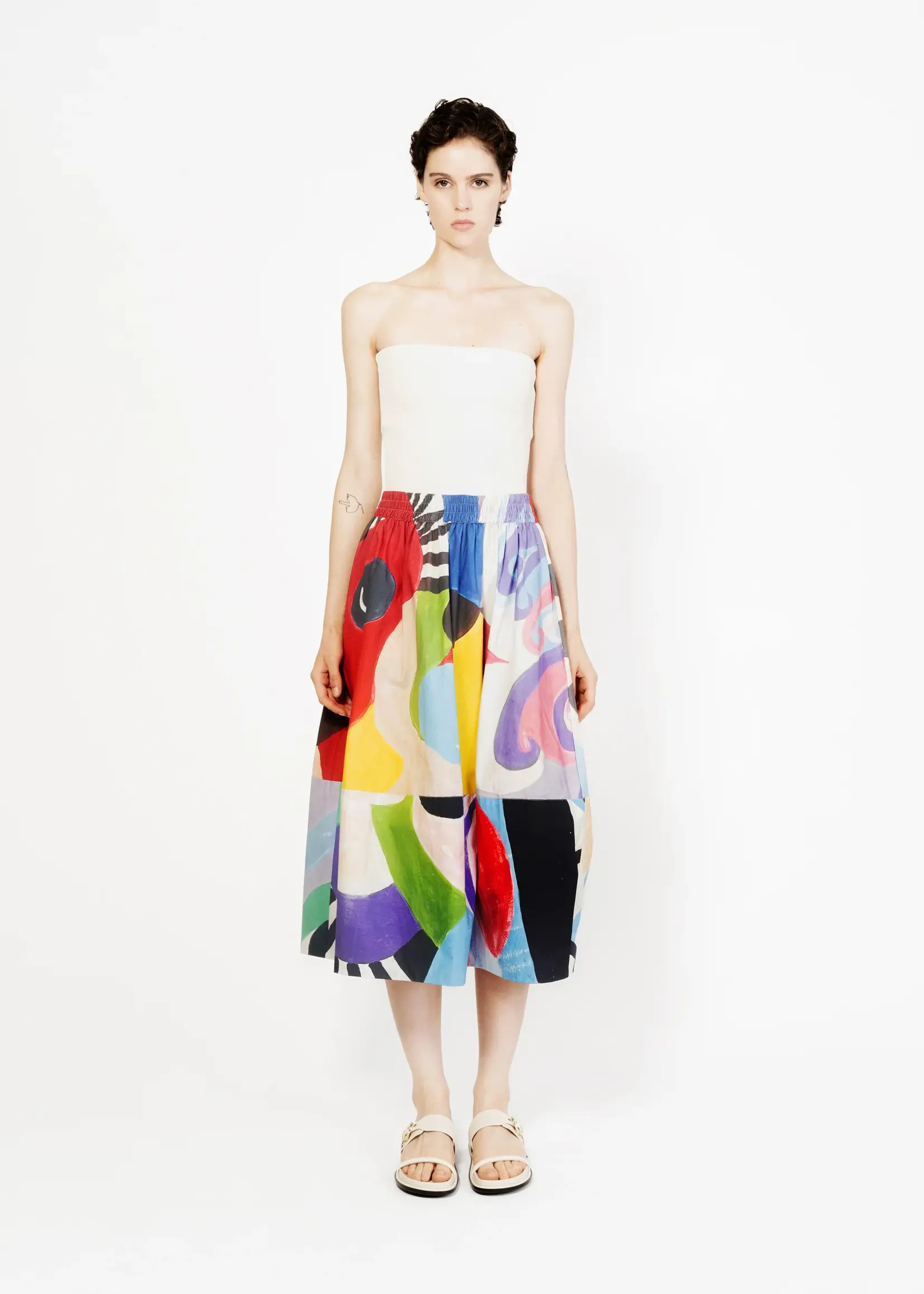 Talking Walls Juju Skirt - Ultra Brite
