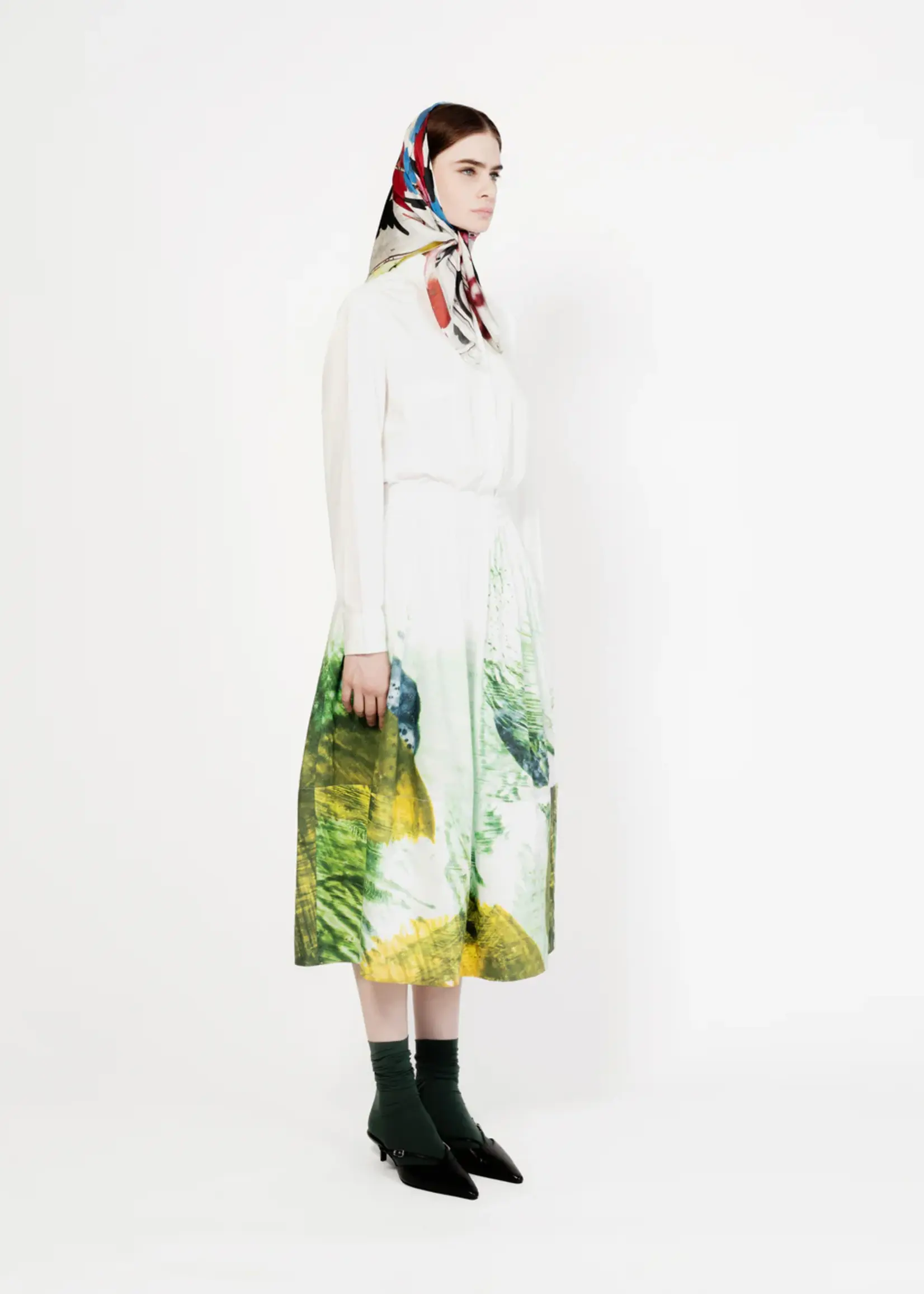 Talking Walls Juju Skirt - Blur