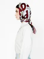 Talking Walls Twiggy Scarf -  Pop Corn - 70x70