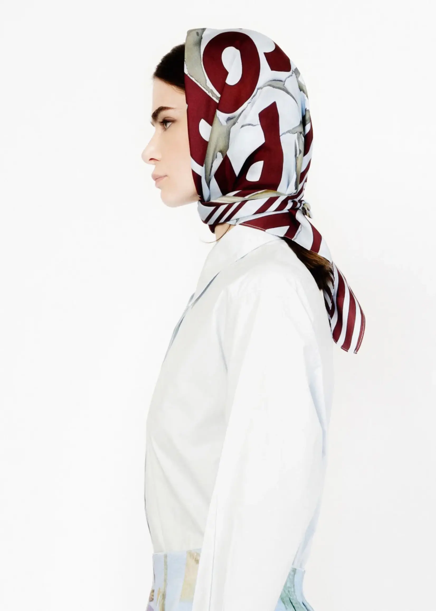 Talking Walls Twiggy Scarf -  Pop Corn - 70x70