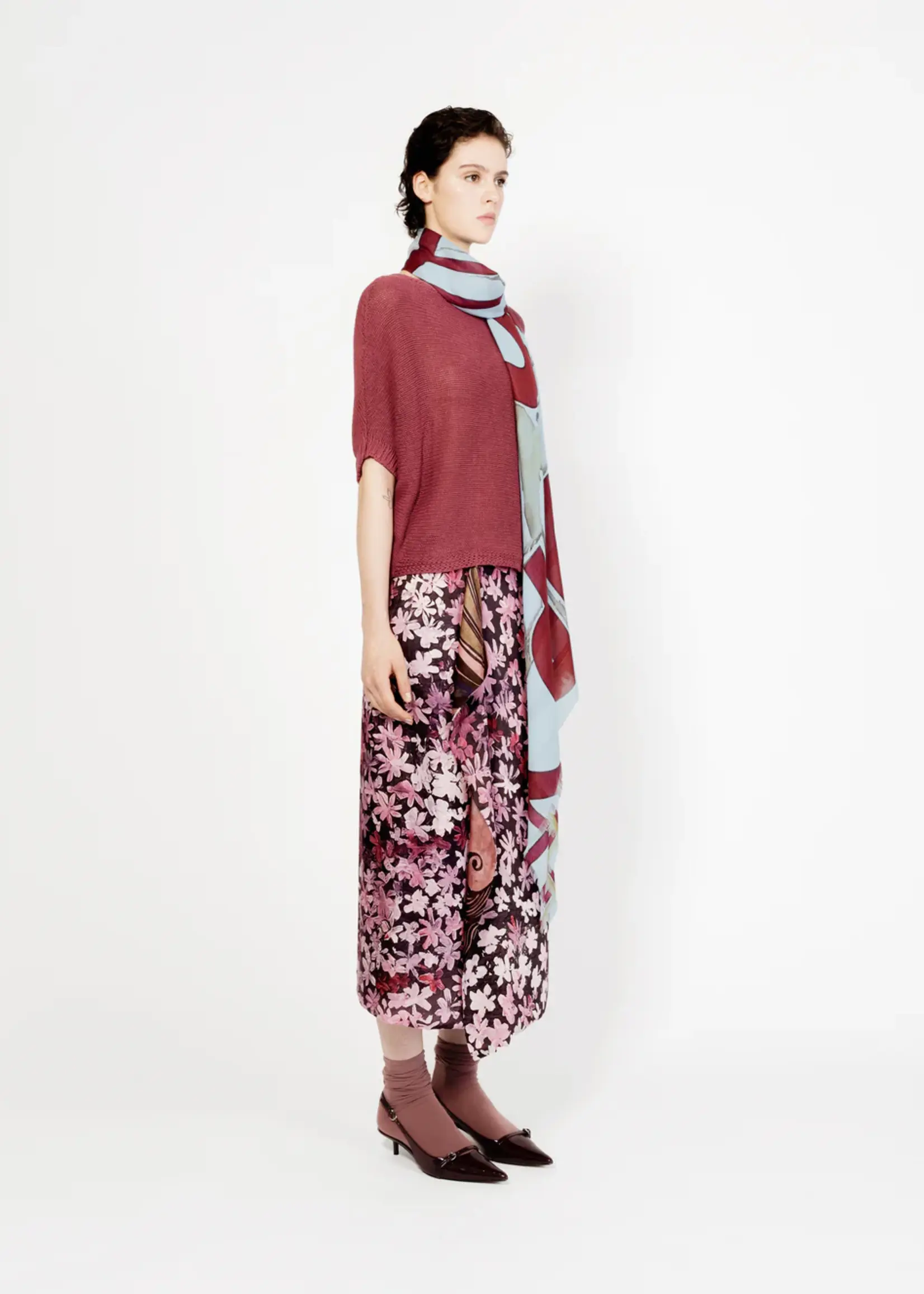 Talking Walls Ela Scarf -  Pop Corn - 140x140