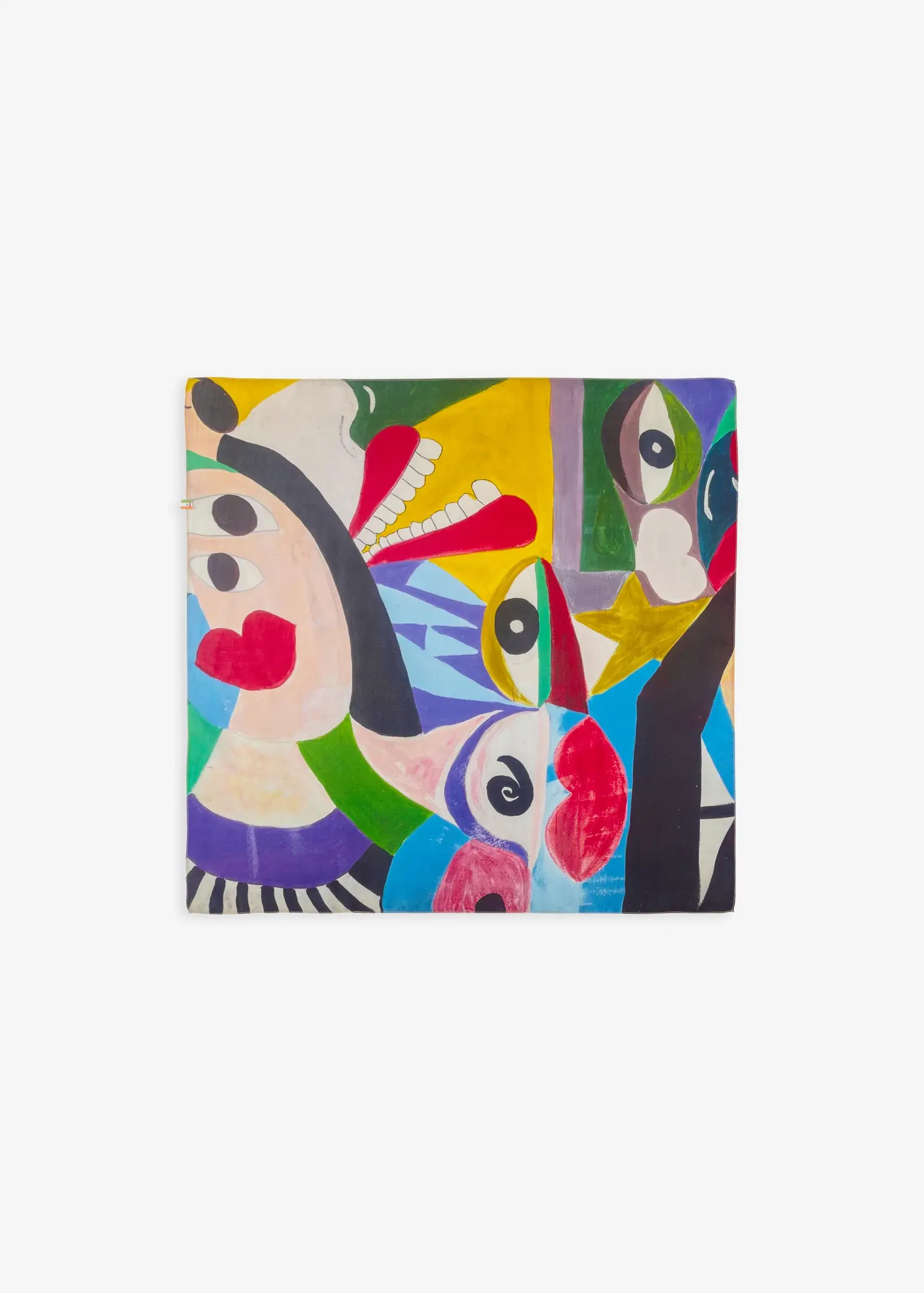 Talking Walls Twiggy Scarf -  Ultra Brite - 70x70