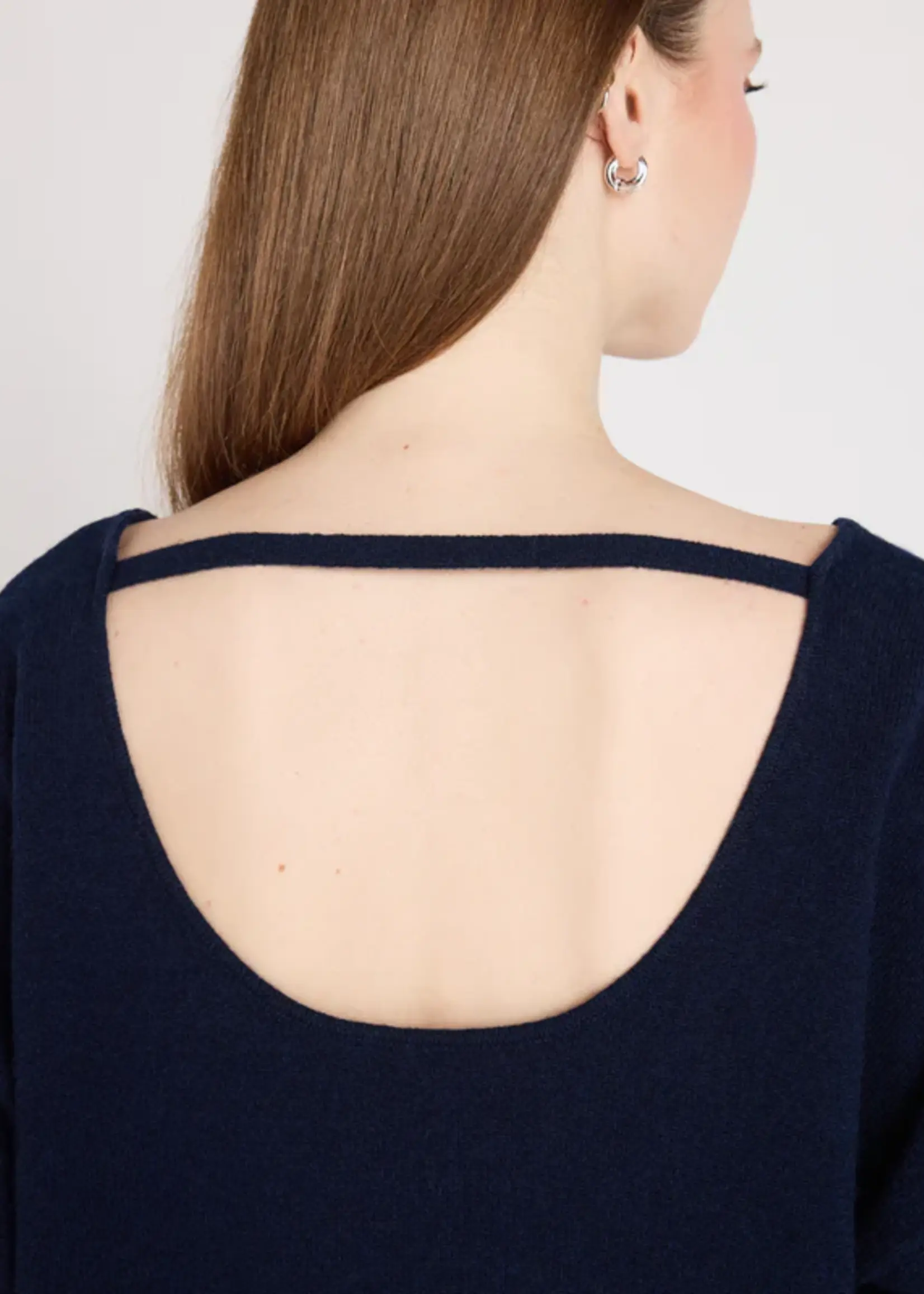 Absolut Cashmere Ivy Pull Manches L - Navy