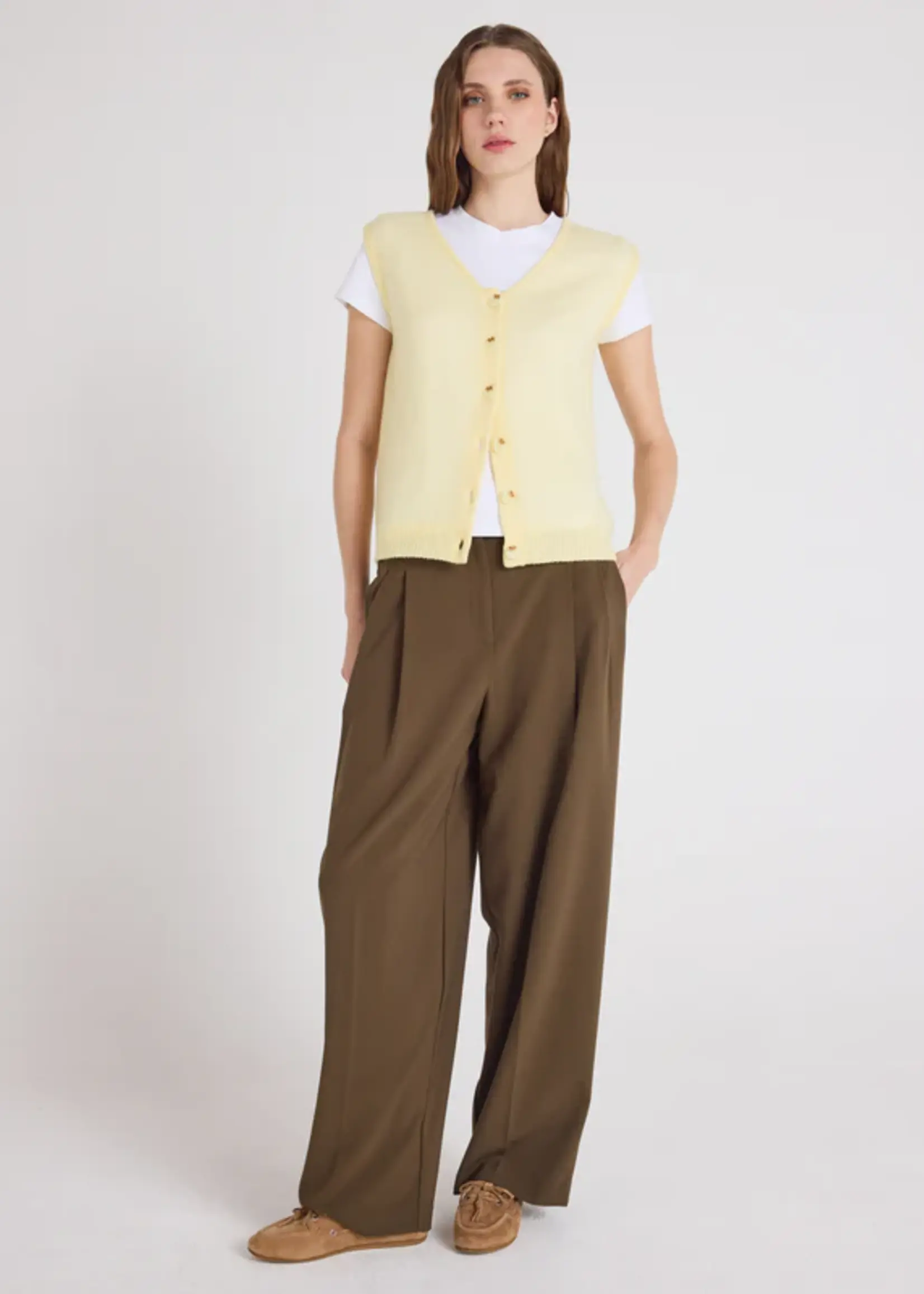 Absolut Cashmere Tayler Debardeur - Limelight