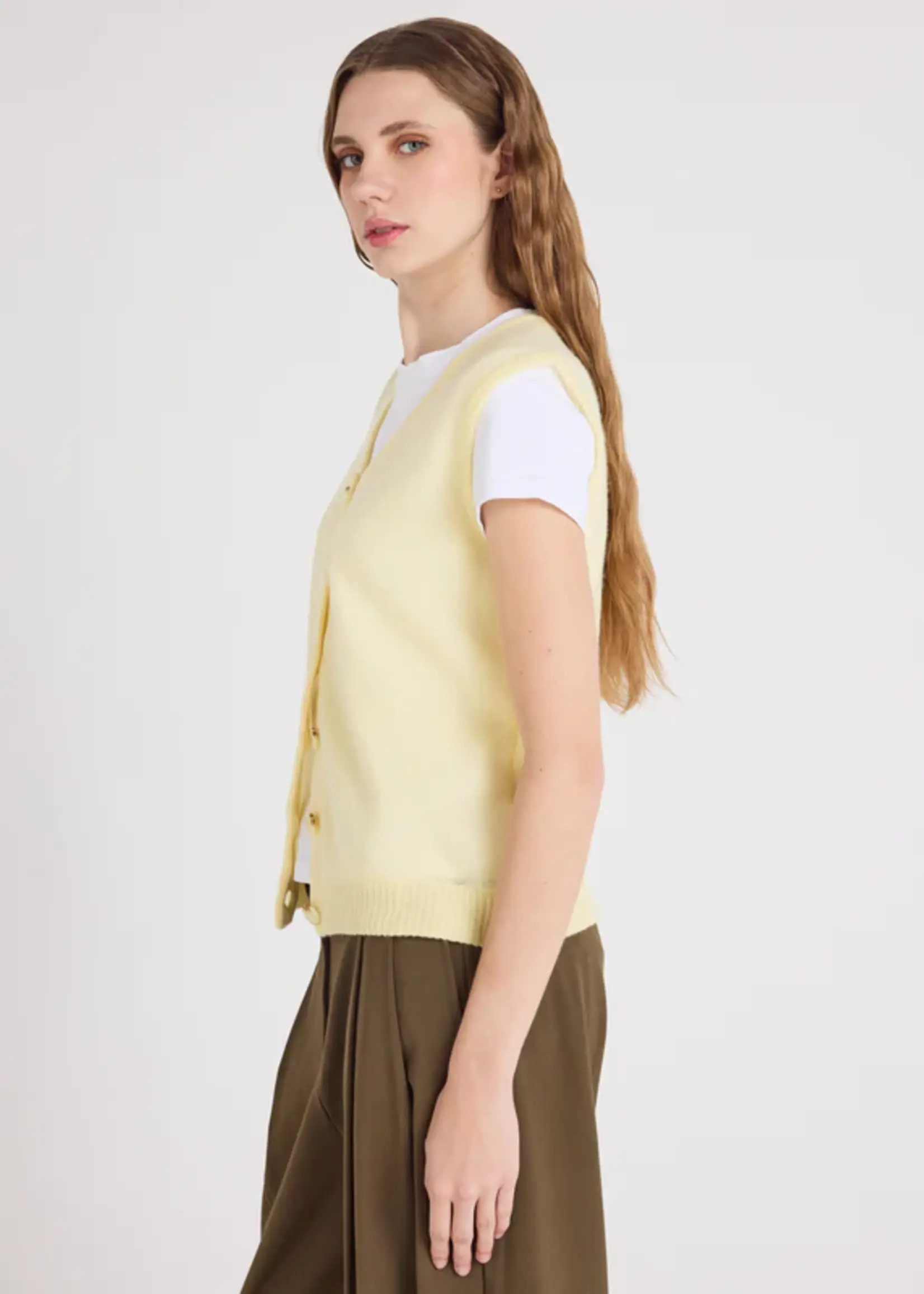 Absolut Cashmere Tayler Debardeur - Limelight