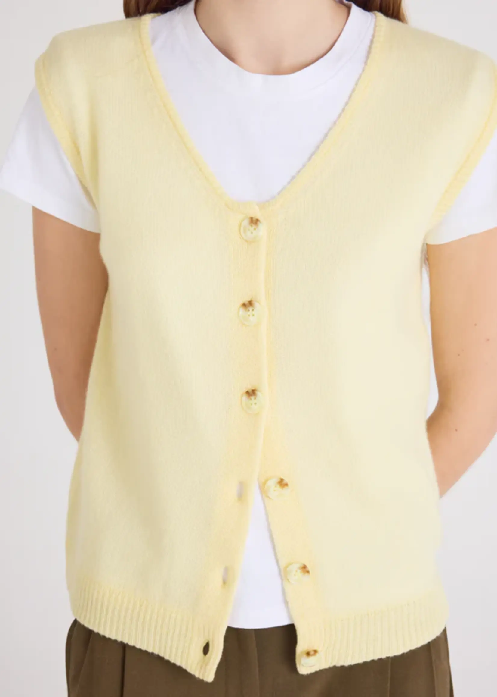 Absolut Cashmere Tayler Debardeur - Limelight