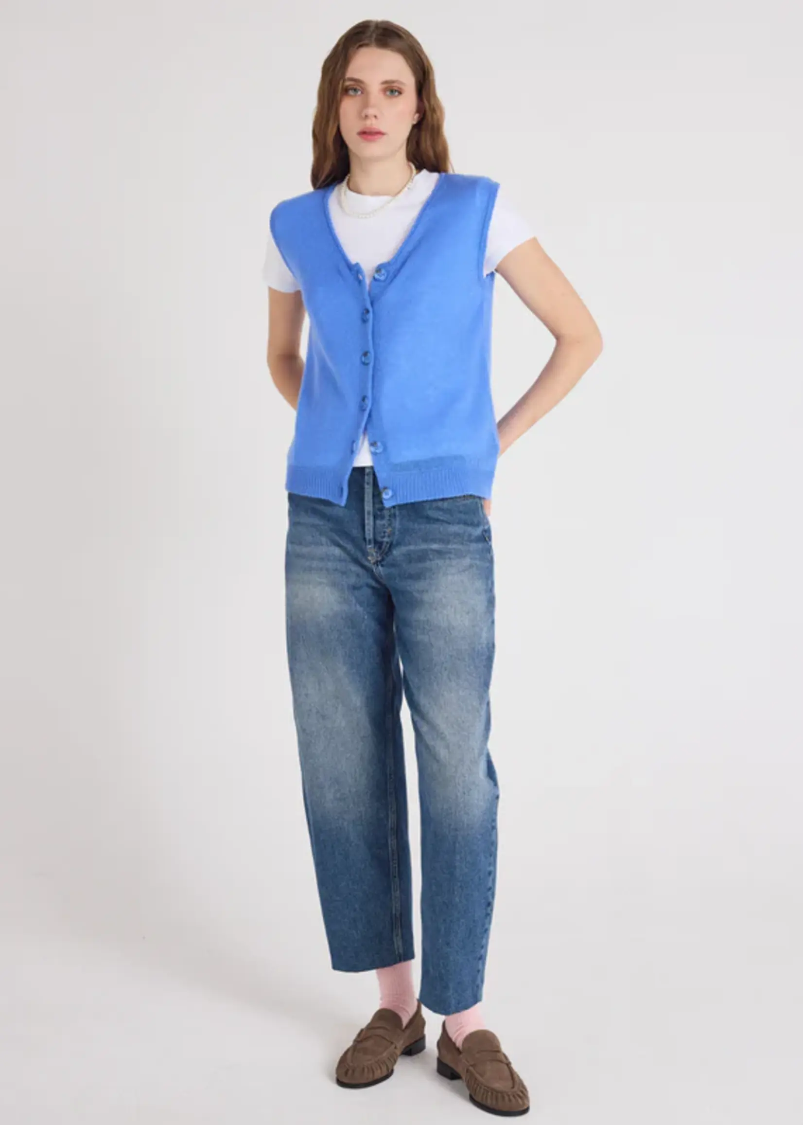 Absolut Cashmere Tayler Debardeur - Marina Blue