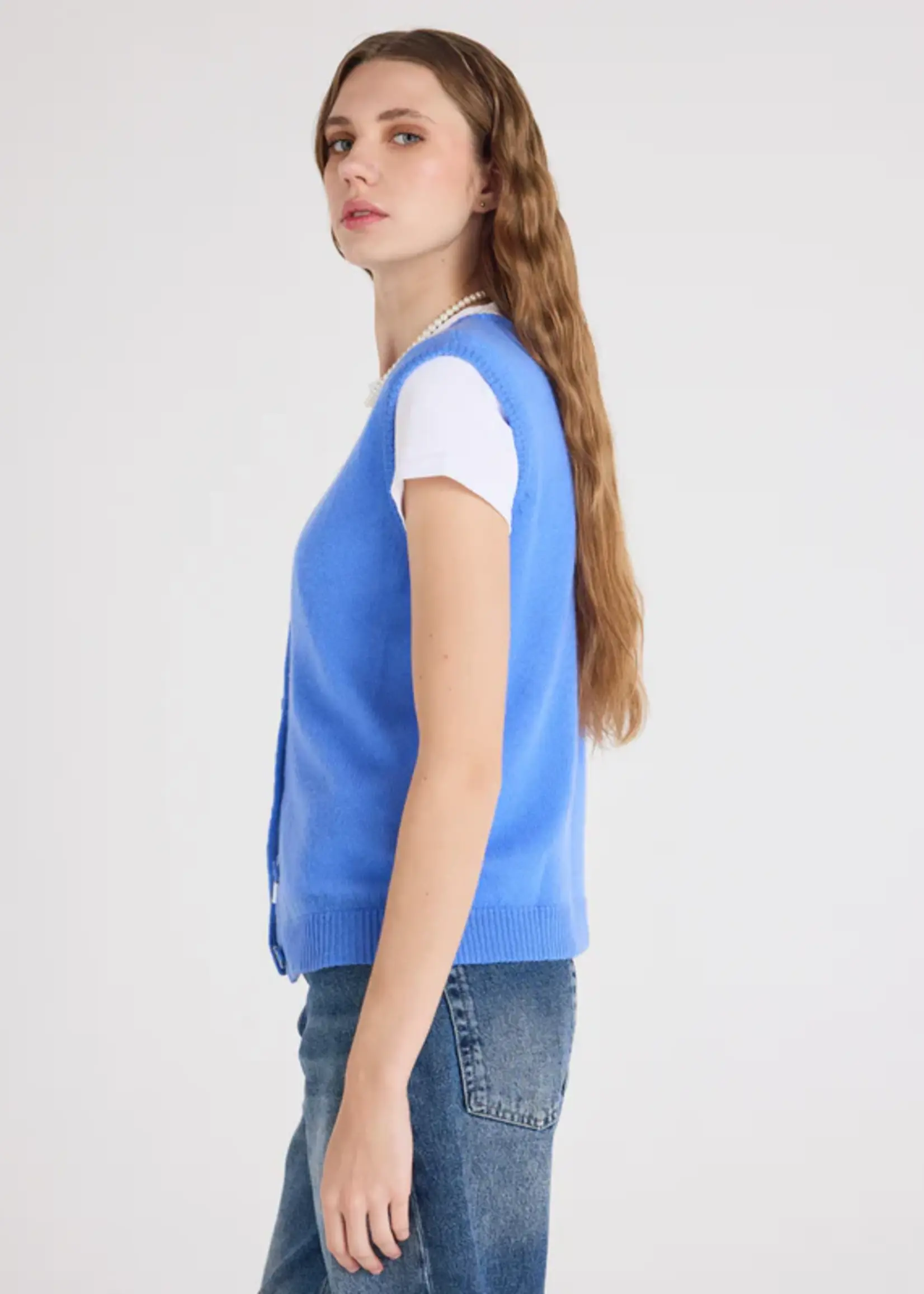 Absolut Cashmere Tayler Debardeur - Marina Blue