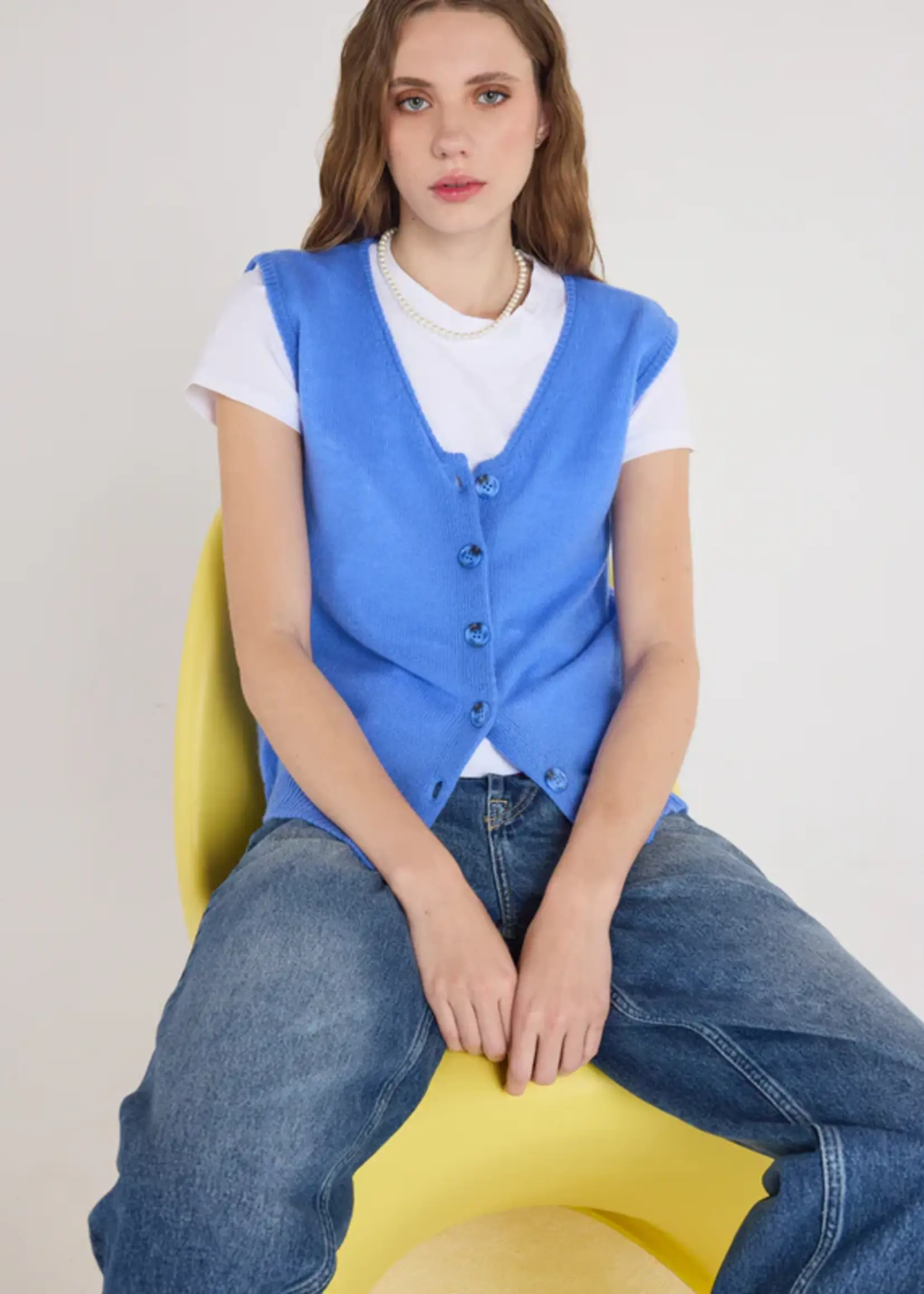 Absolut Cashmere Tayler Debardeur - Marina Blue