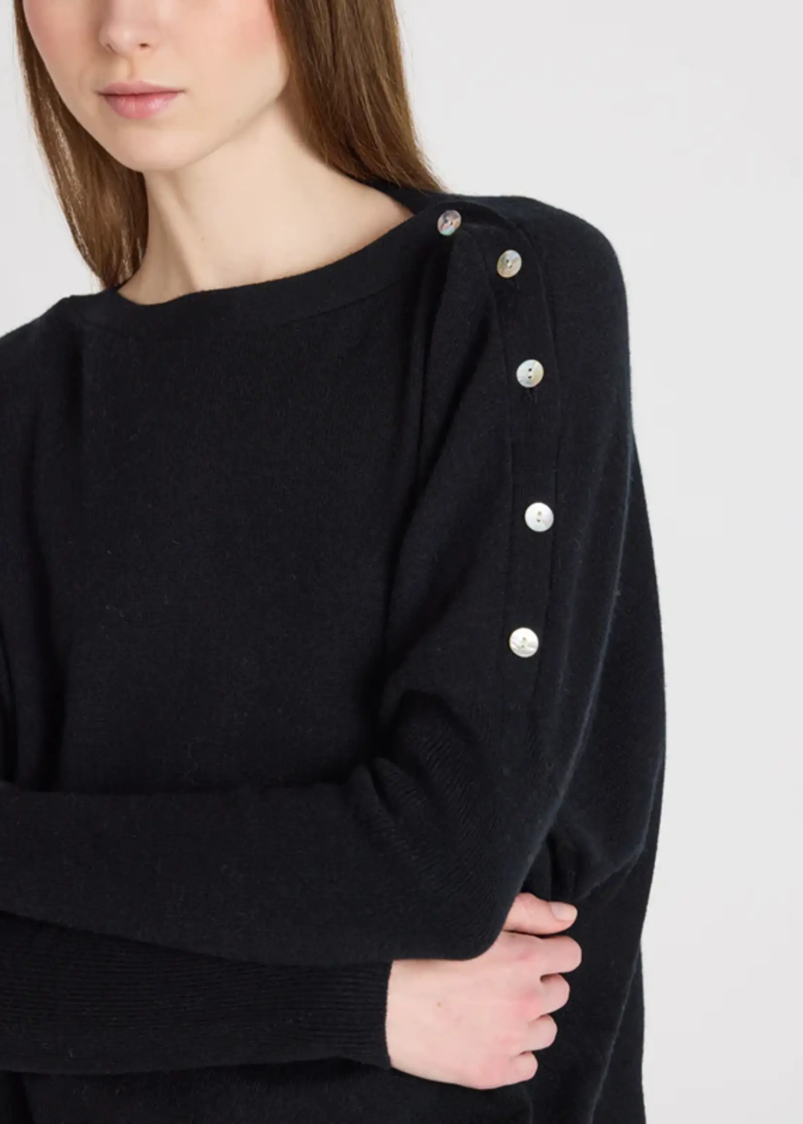 Absolut Cashmere Rafaella Cardigan - Black