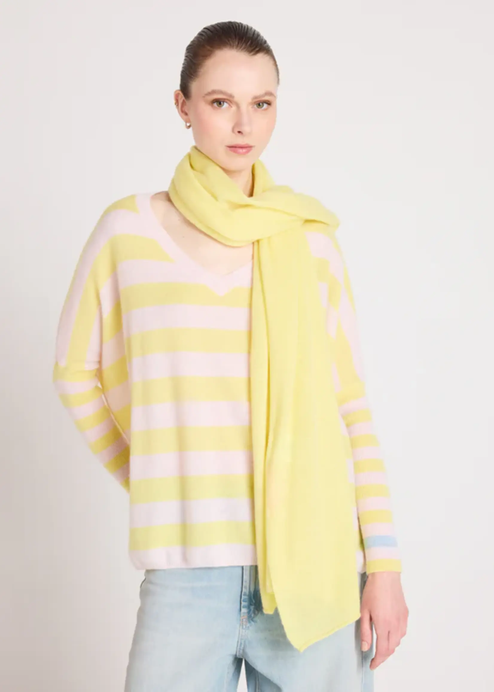 Absolut Cashmere Infinity Sjaal - Lemon Fizz