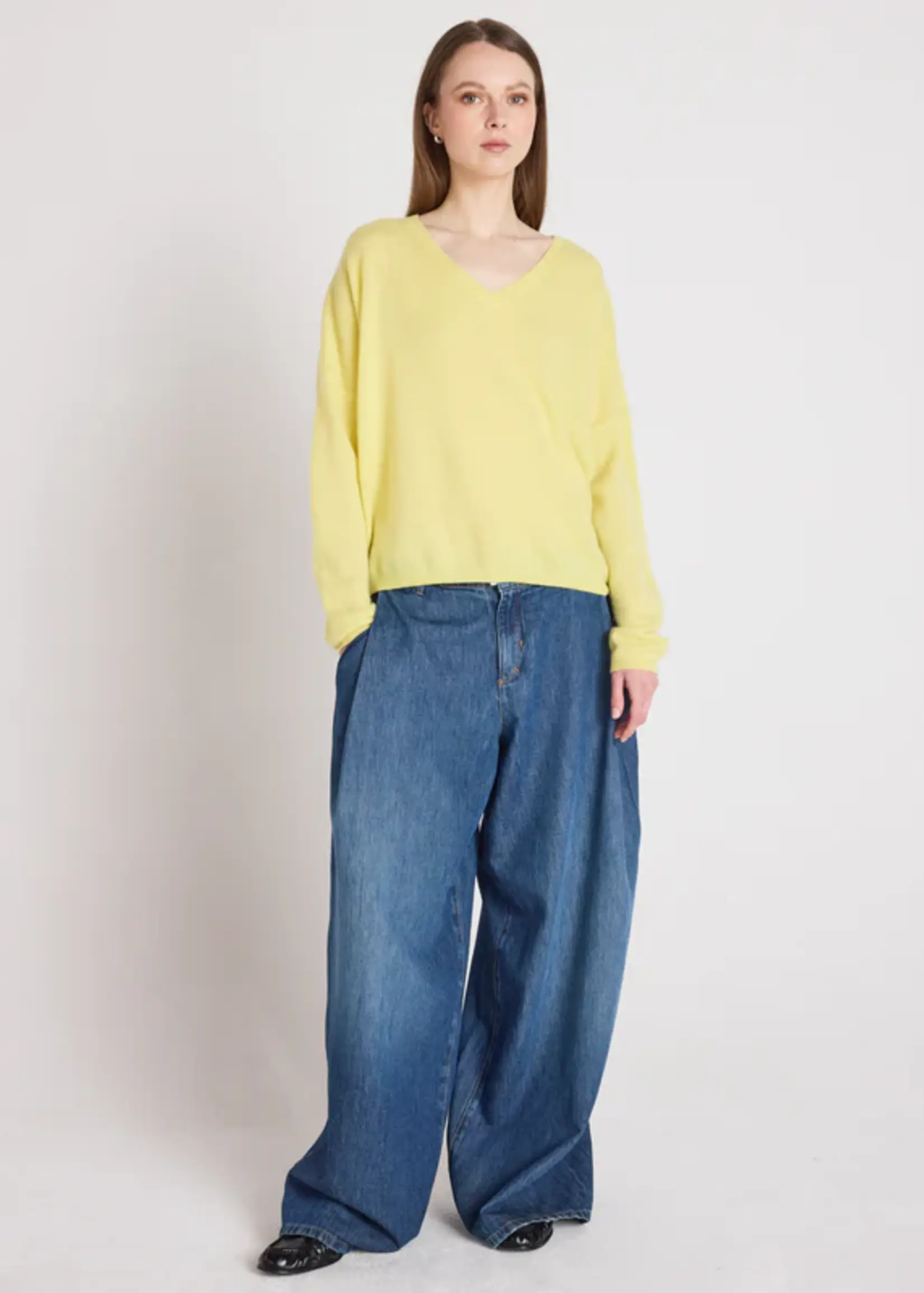 Absolut Cashmere Alicia Pull Manches L - Lemon Fizz