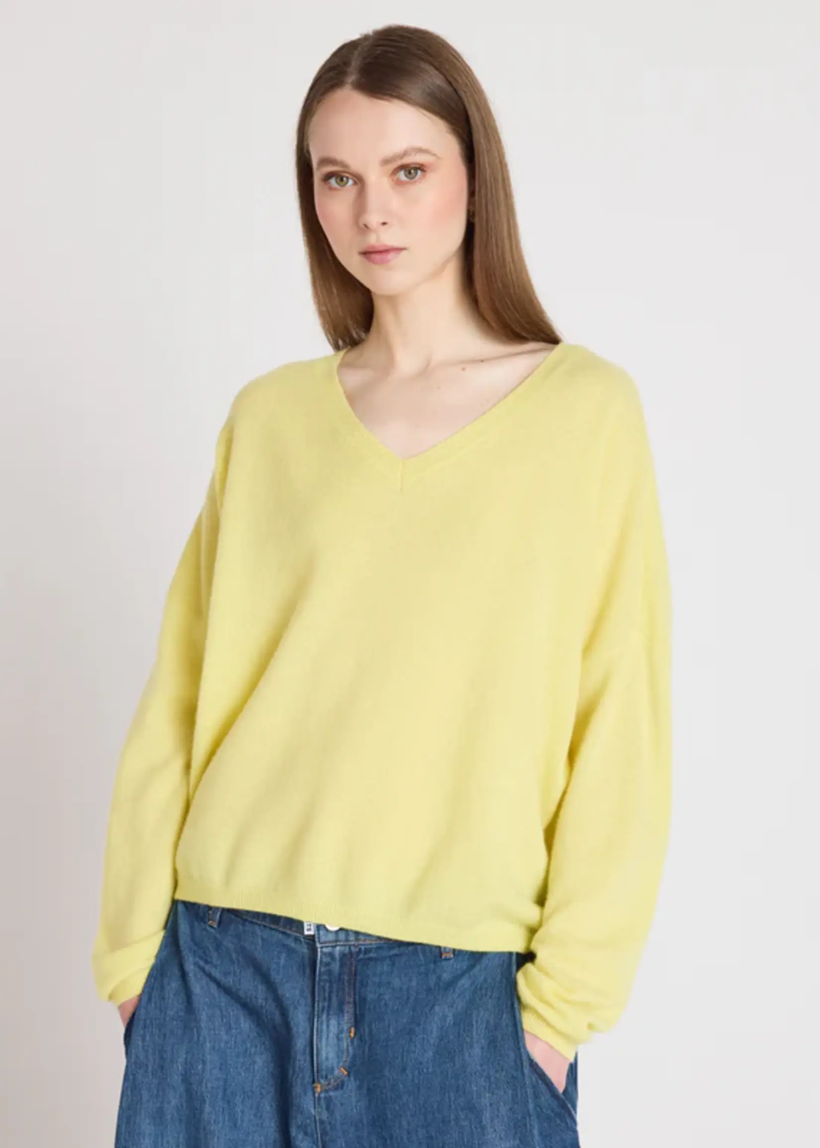 Absolut Cashmere Alicia Pull Manches L - Lemon Fizz