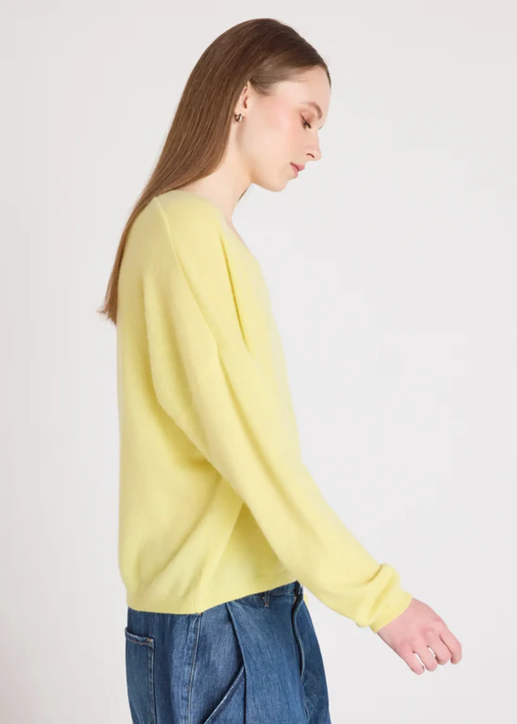 Absolut Cashmere Alicia Pull Manches L - Lemon Fizz