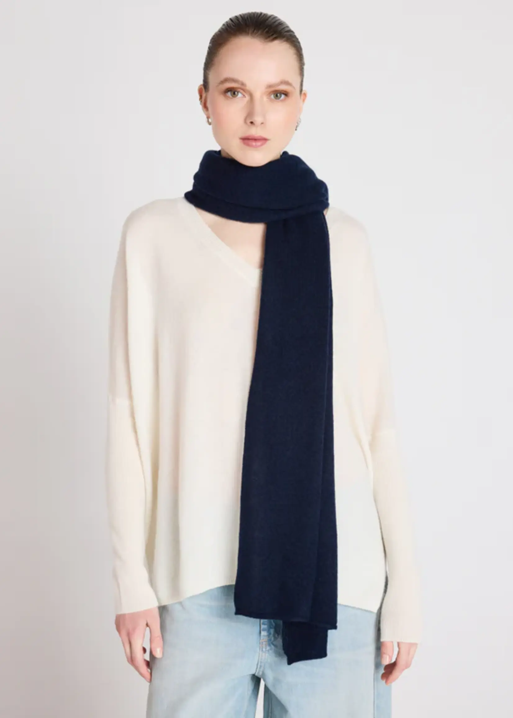 Absolut Cashmere Infinity Sjaal - Navy