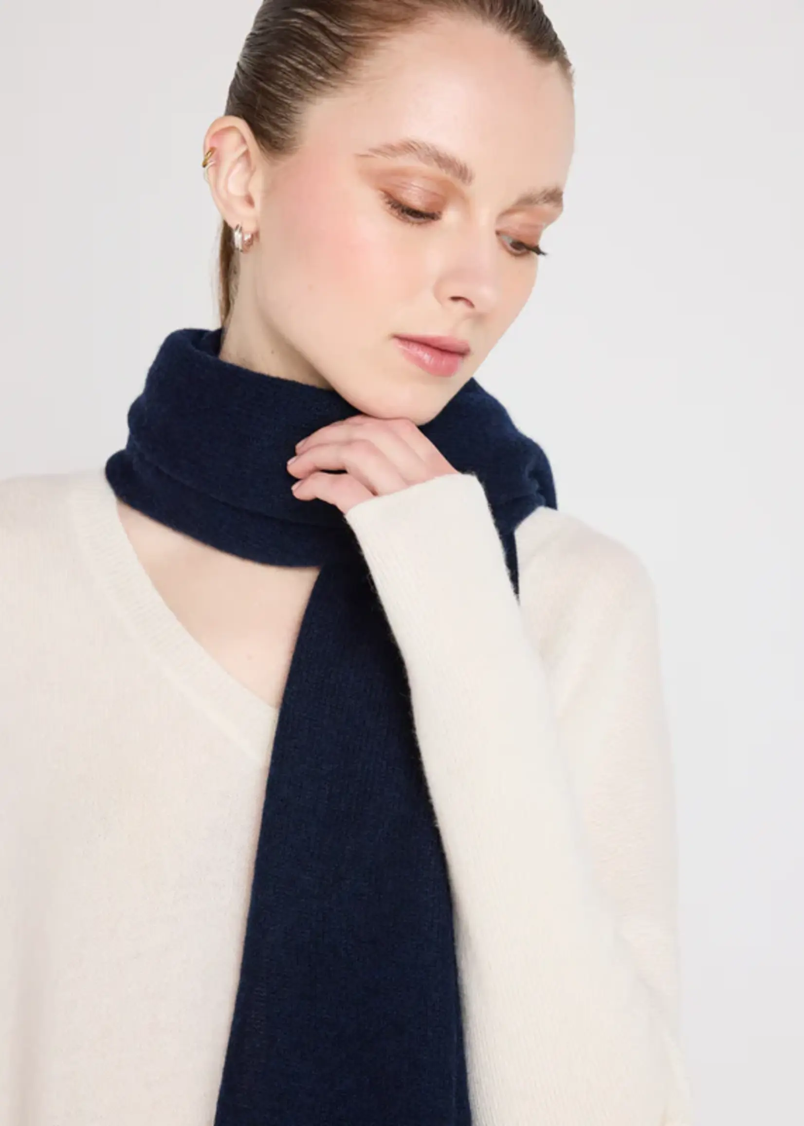 Absolut Cashmere Infinity Sjaal - Navy