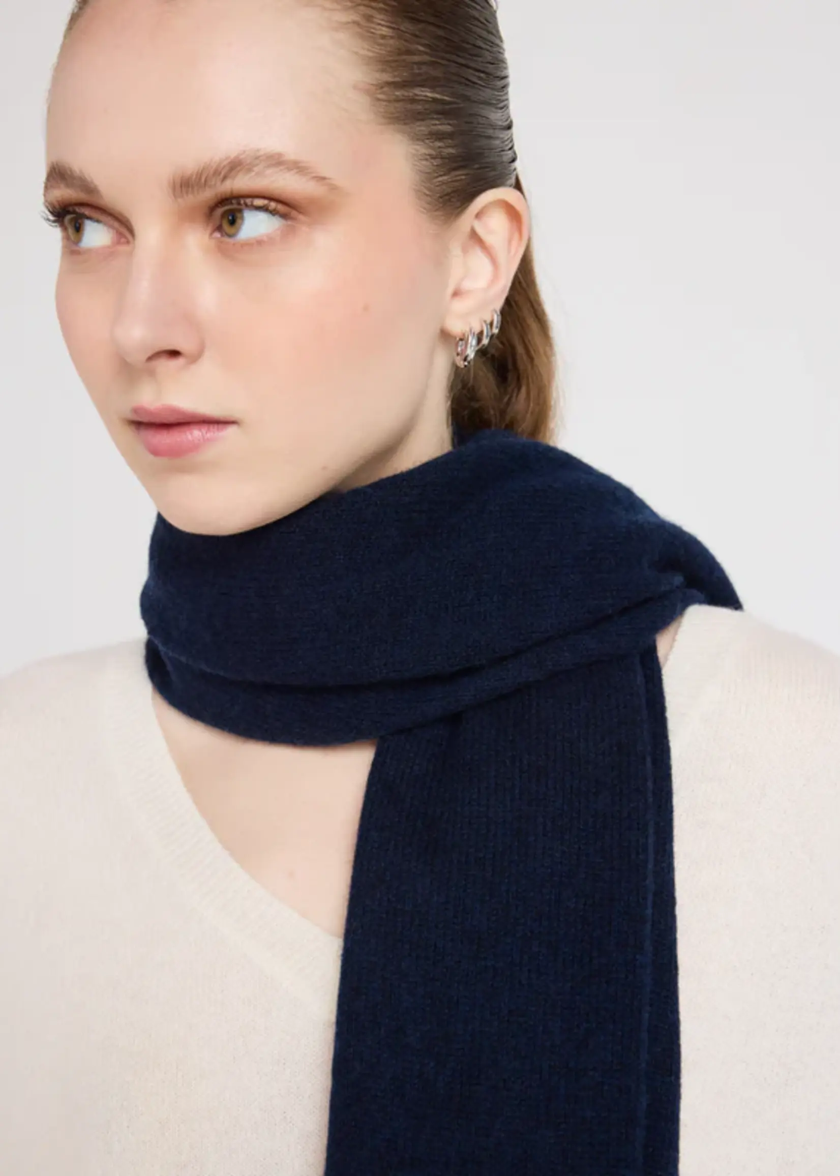 Absolut Cashmere Infinity Sjaal - Navy